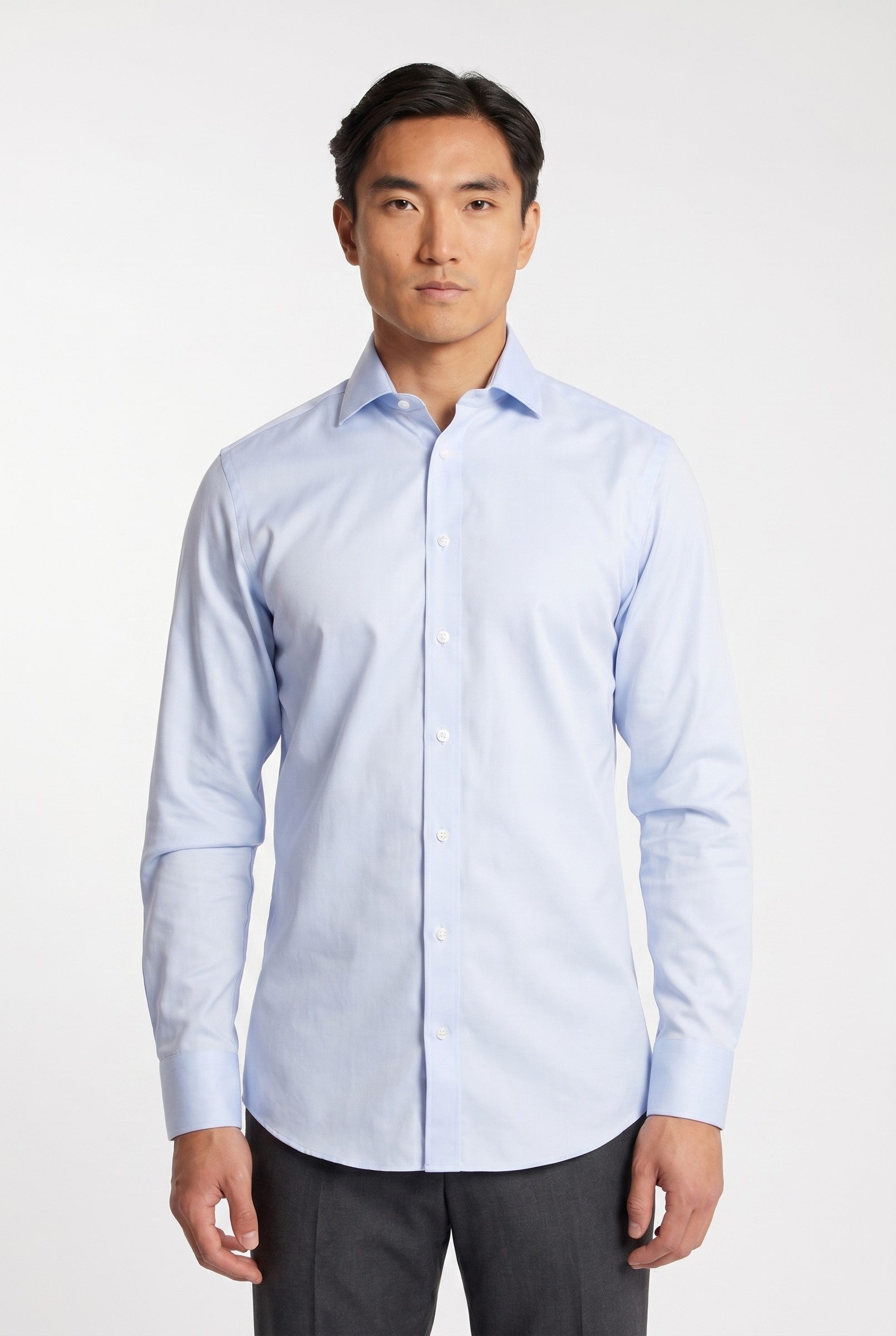Men's Non-Iron Twill Dress Shirt | Blackstone London