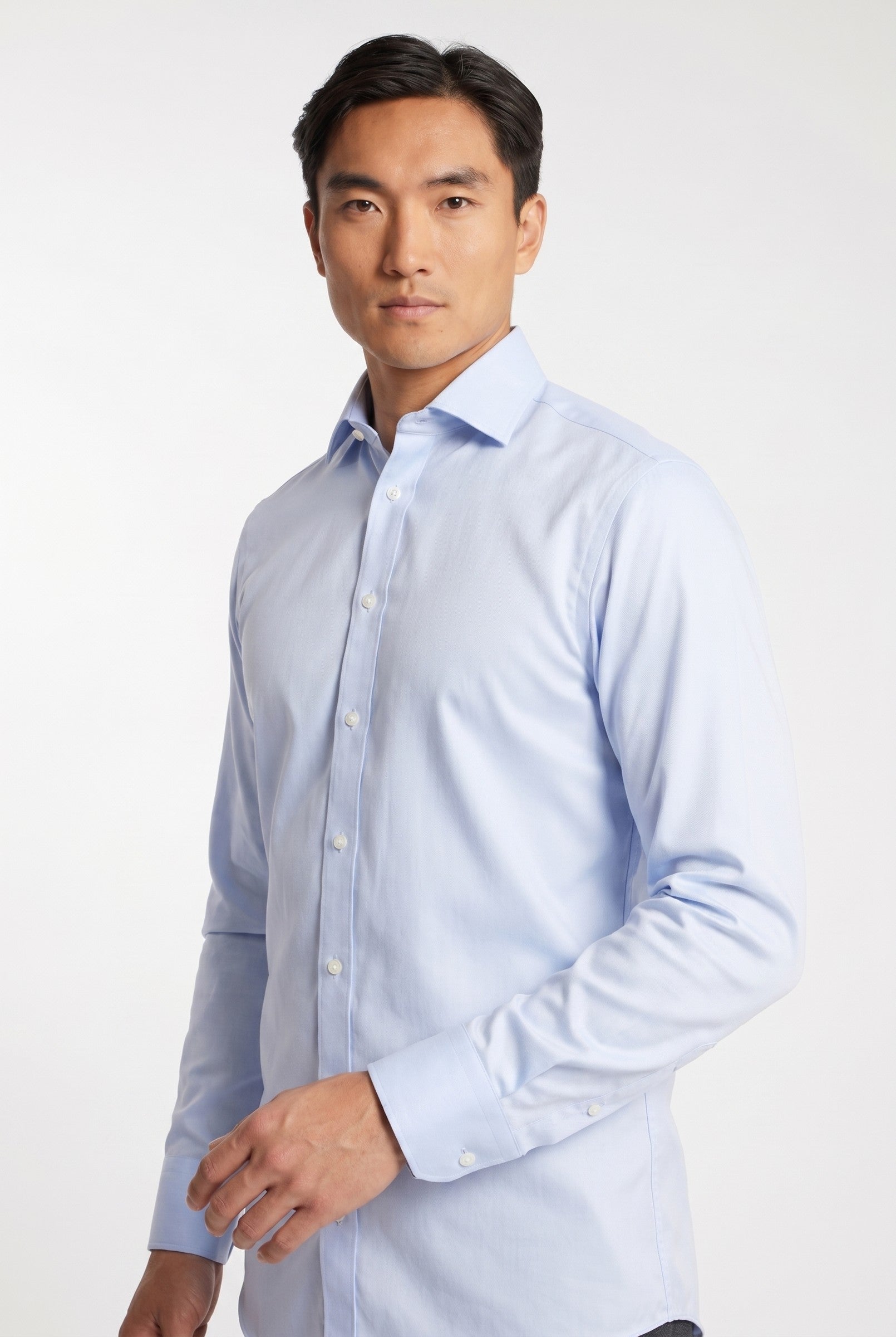 Men's Non-Iron Twill Dress Shirt | Blackstone London