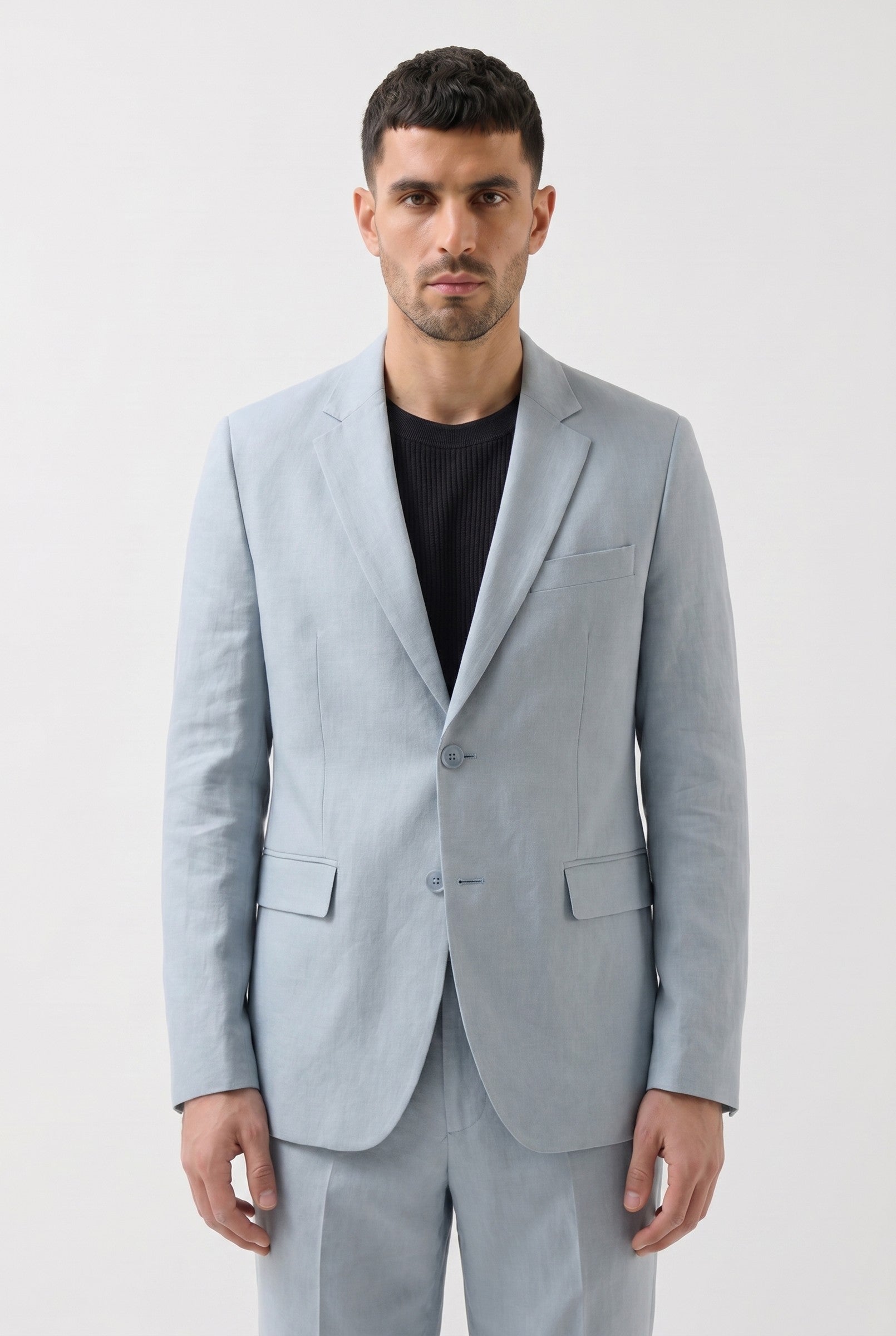 Men's Linen Tailored Blazer | Blackstone London