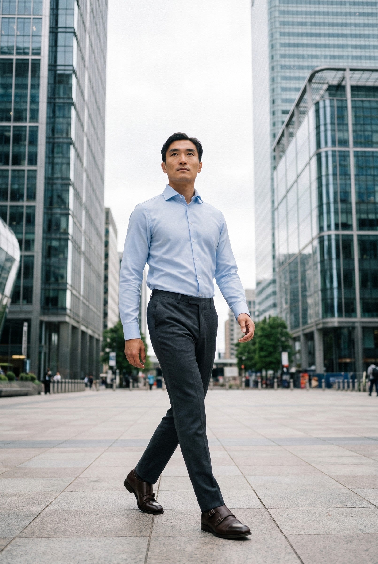 Men's Non-Iron Twill Dress Shirt | Blackstone London
