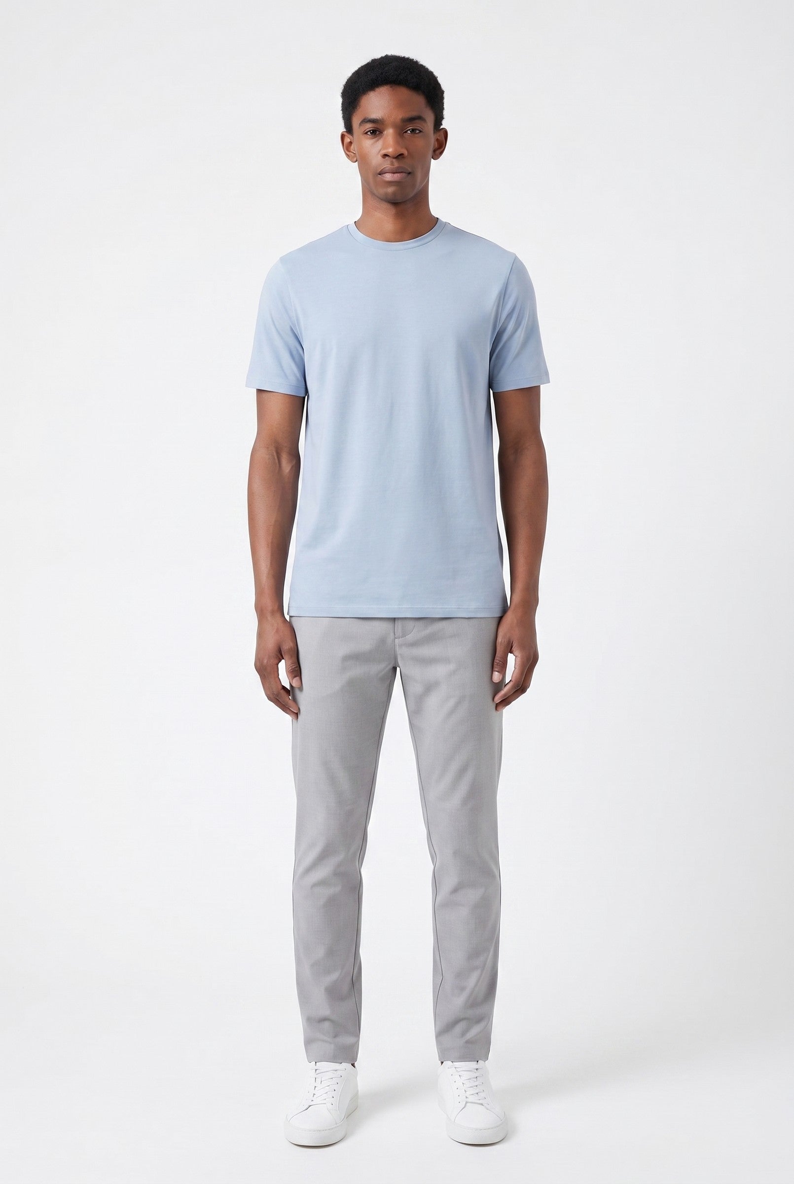 Men's Essential Slim Fit Cotton Stretch T-Shirt | Blackstone London