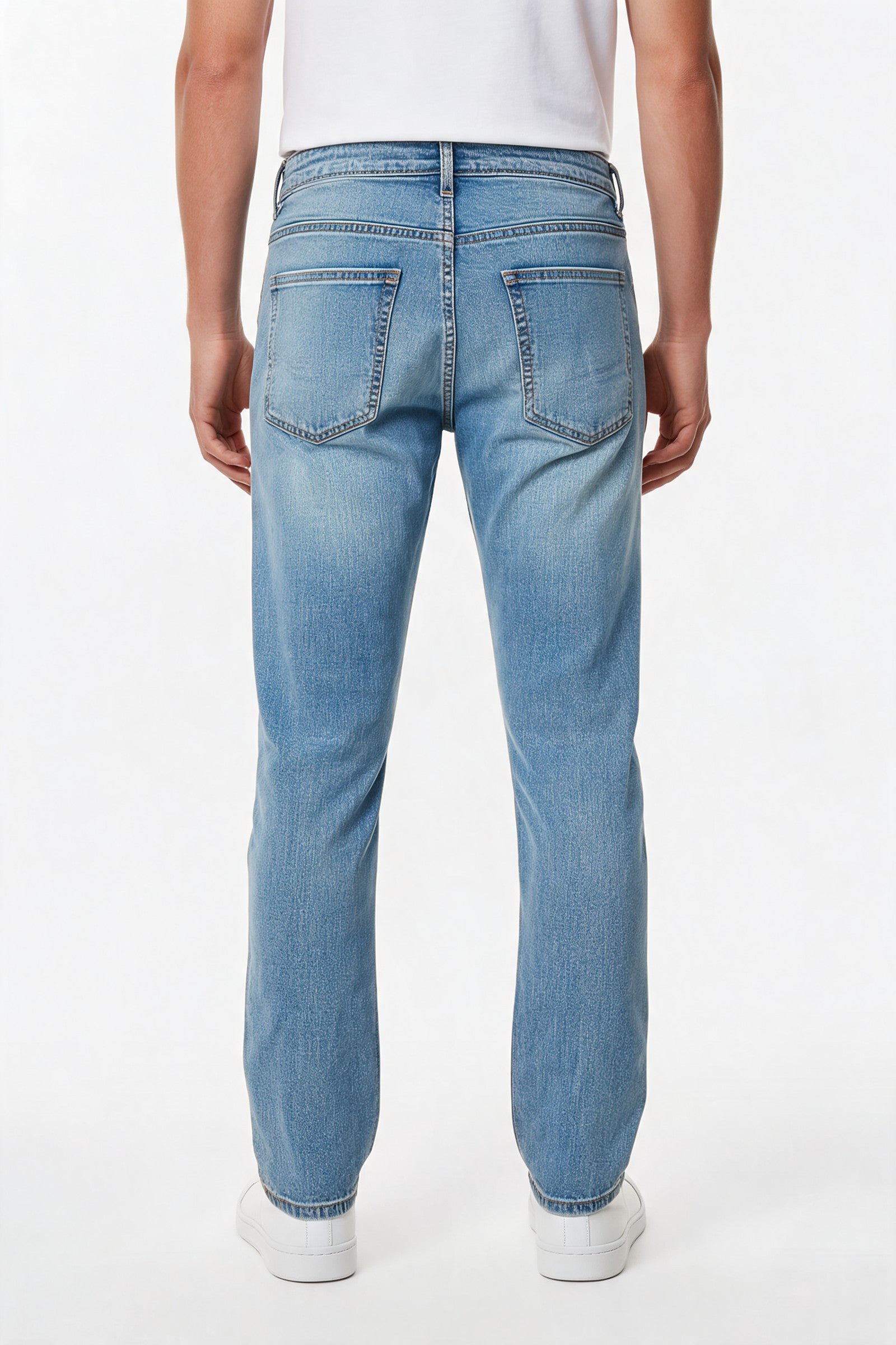 Men's Straight Leg Denim Jeans | Blackstone London