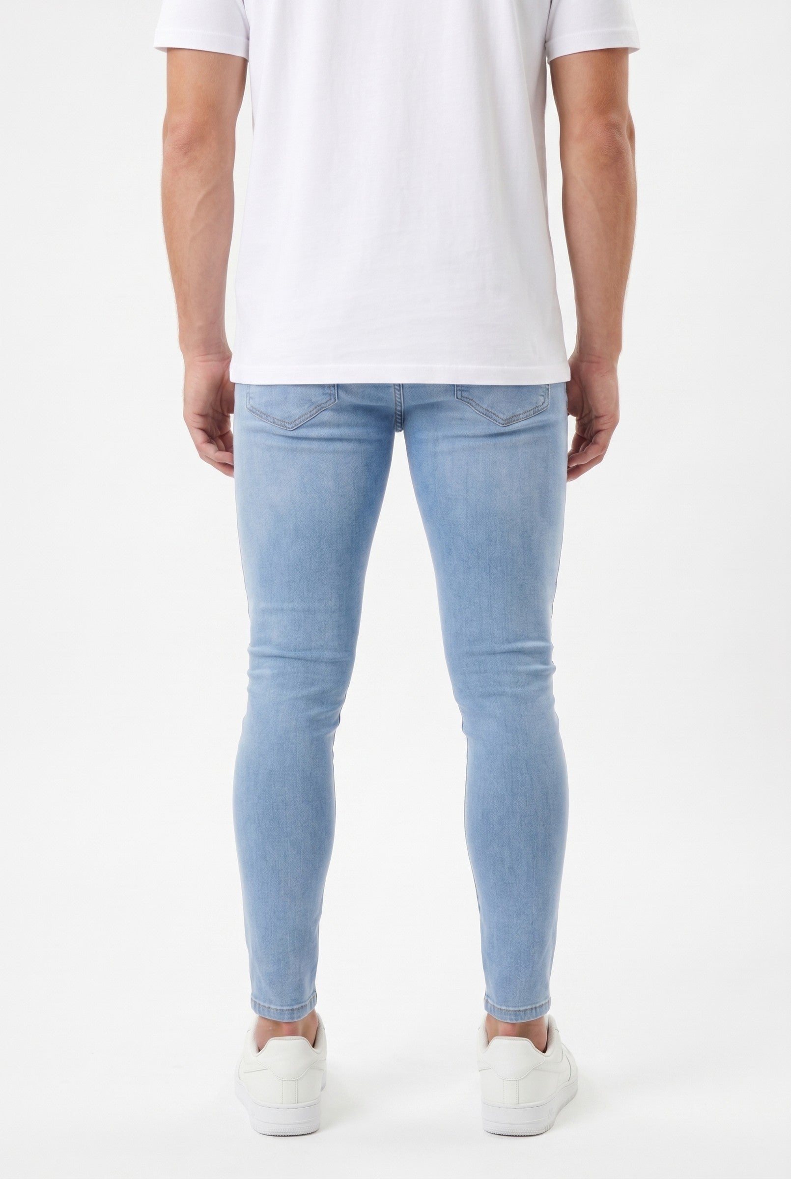 Men's Non-Rip Skinny Stretch Jeans | Blackstone London