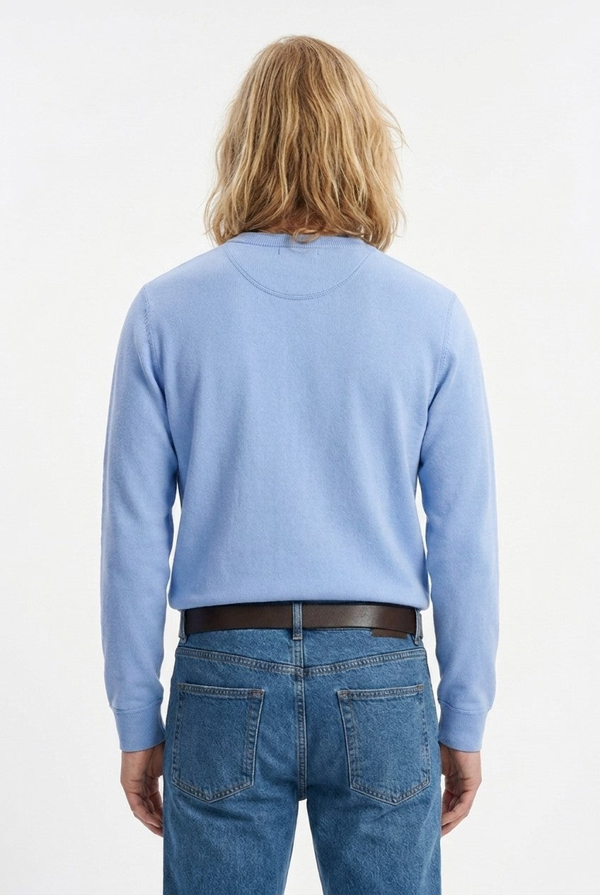 Men's Loopback Crewneck Sweatshirt | Blackstone London