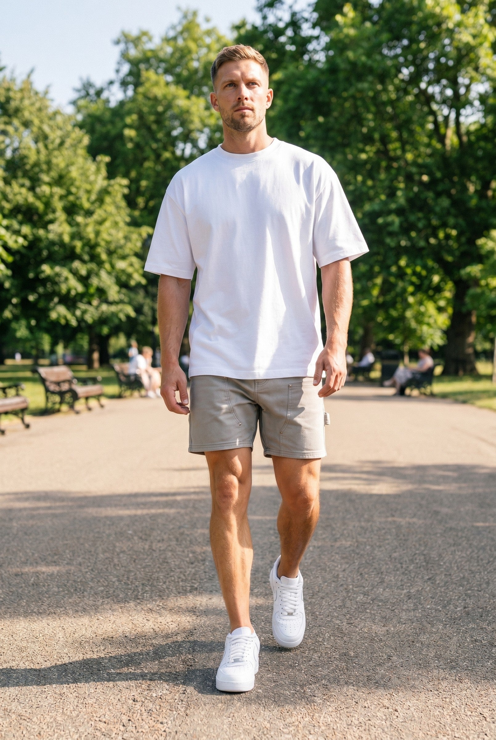 Men's Carpenter Denim Shorts | Blackstone London