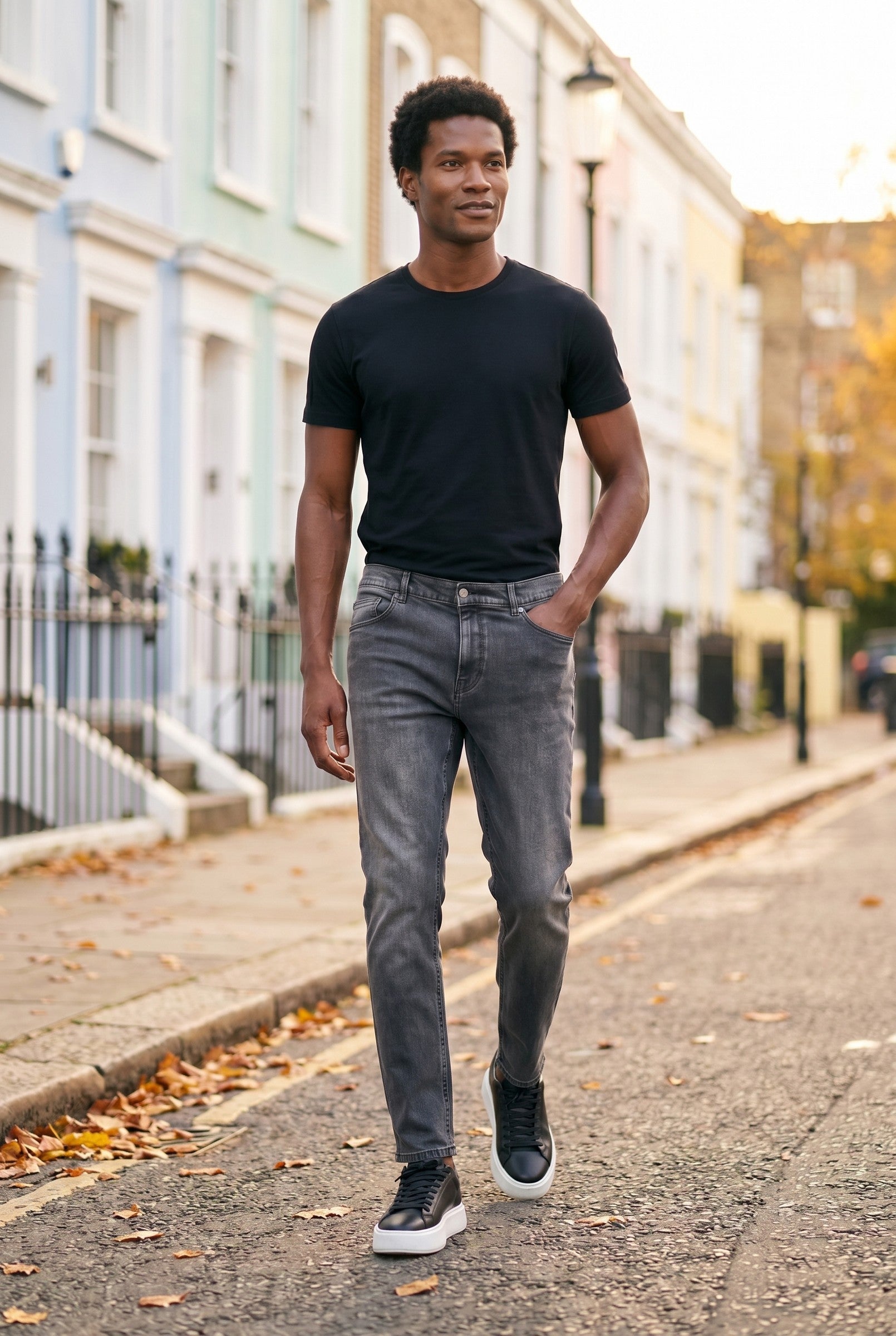 Men's Slim Fit Denim Jeans | Blackstone London