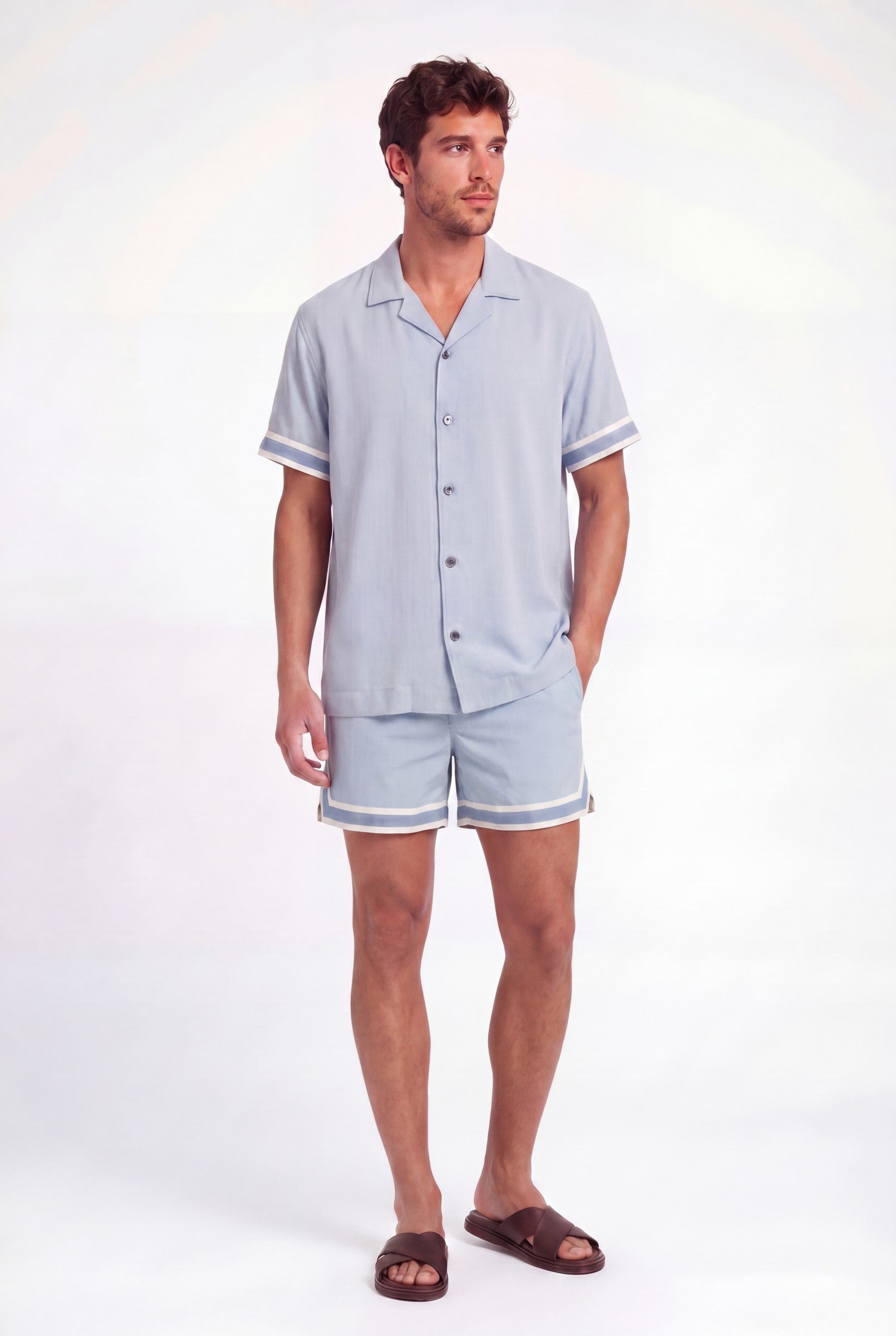 Men's Recycled Nylon Baller Swim Shorts | Blackstone London
