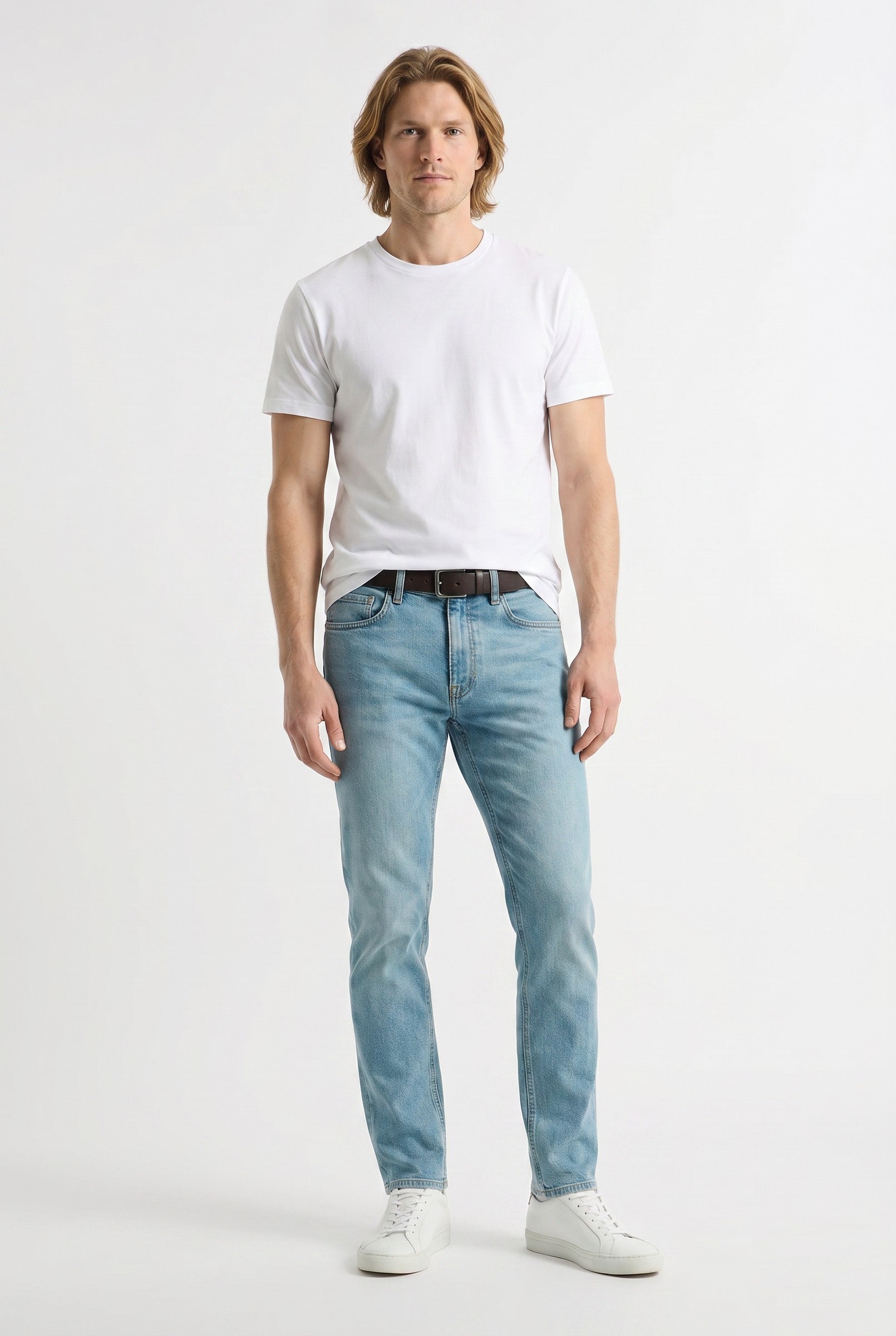 Men's 7-Year Wash Italian Denim Jeans | Blackstone London