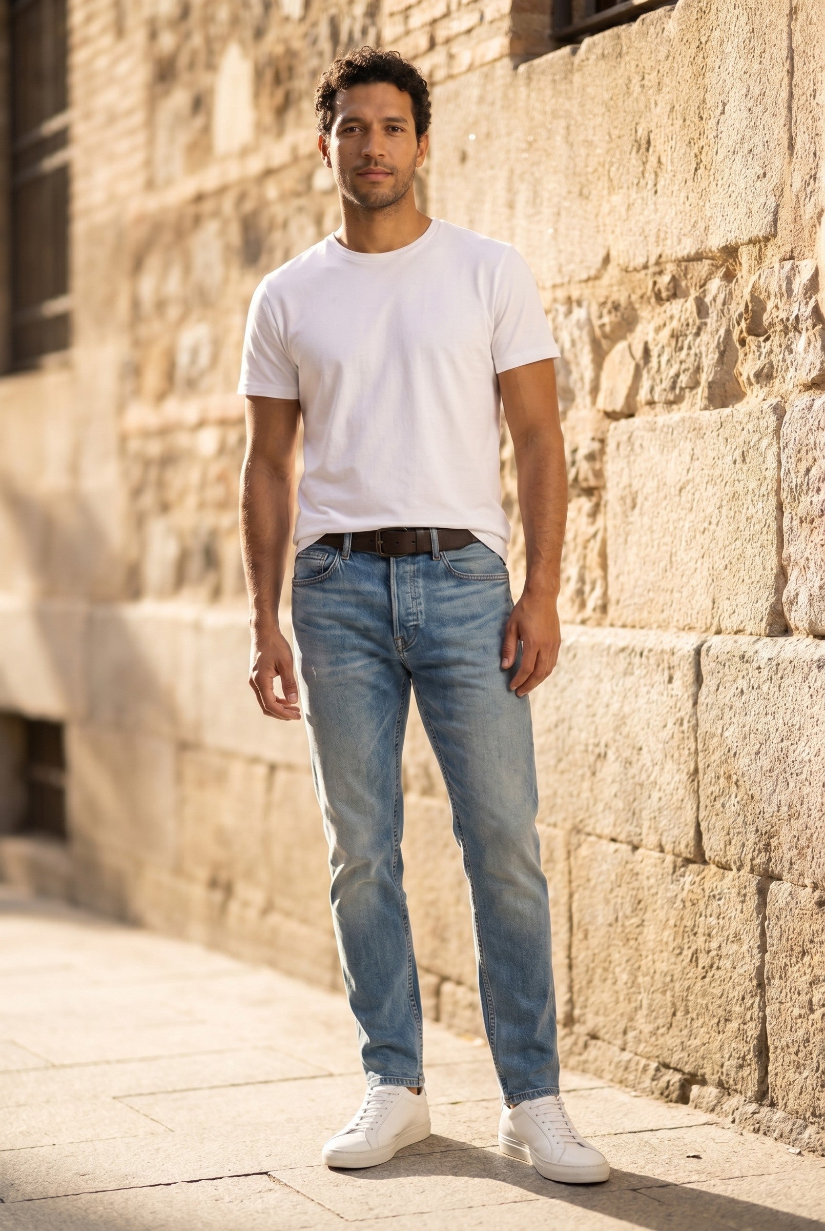 Men's 7-Year Wash Italian Denim Jeans | Blackstone London