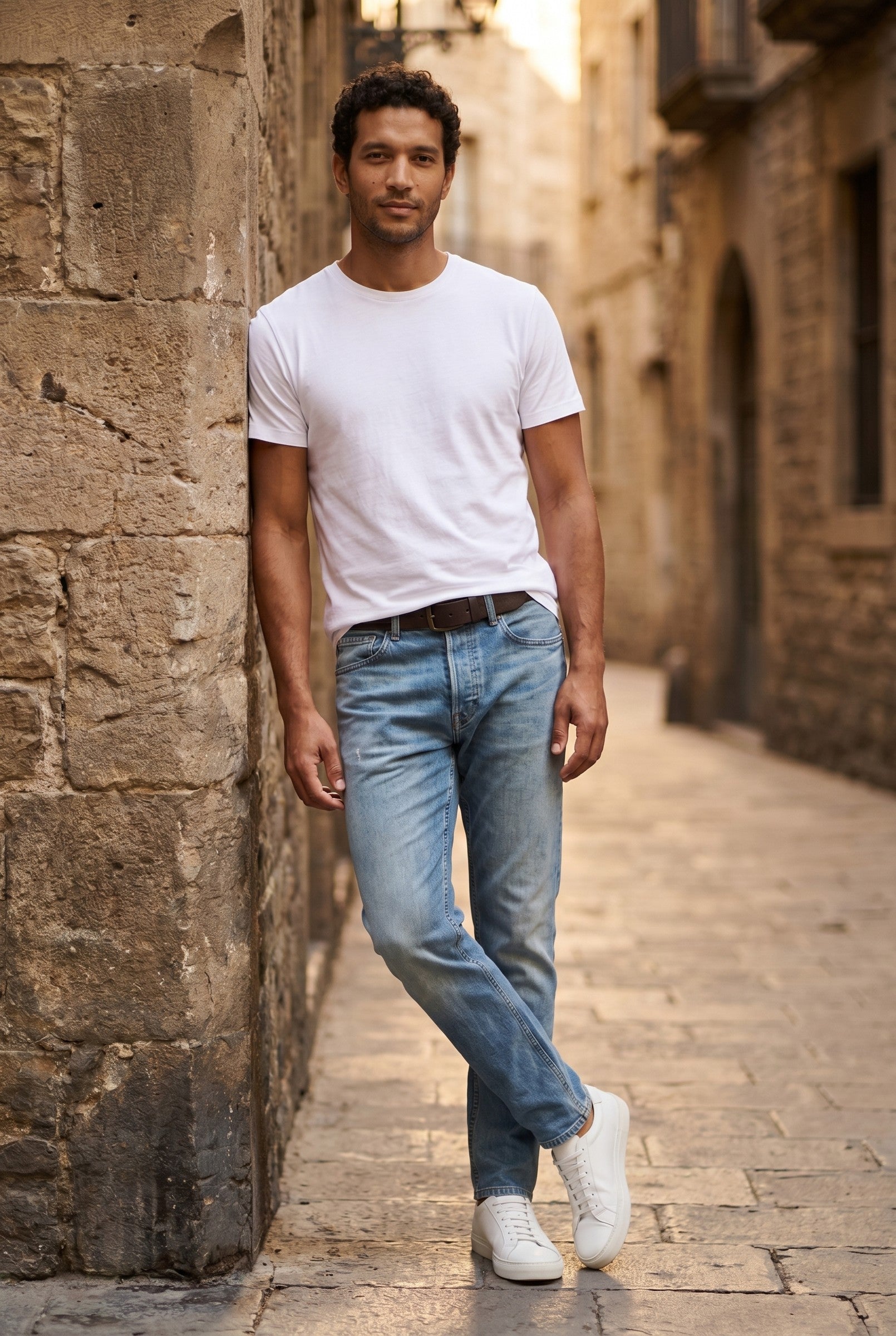 Men's 7-Year Wash Italian Denim Jeans | Blackstone London
