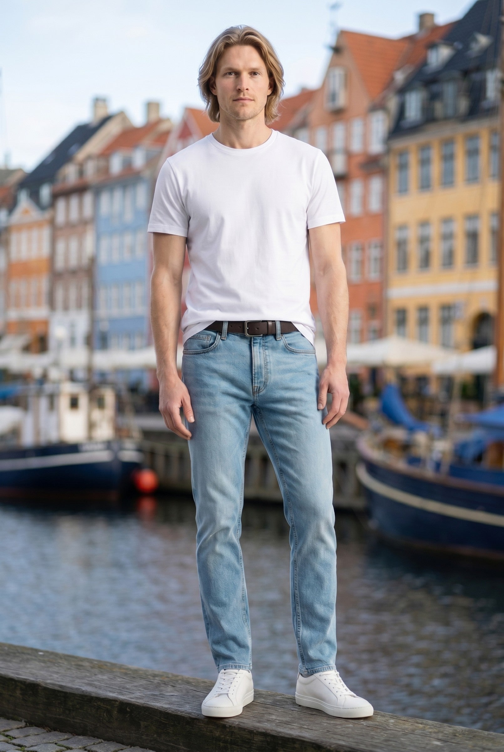 Men's 7-Year Wash Italian Denim Jeans | Blackstone London
