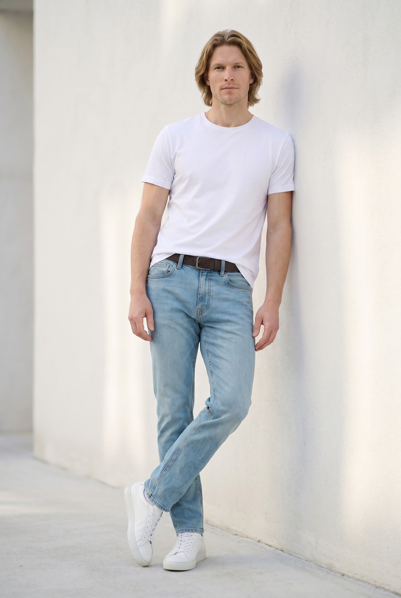 Men's 7-Year Wash Italian Denim Jeans | Blackstone London