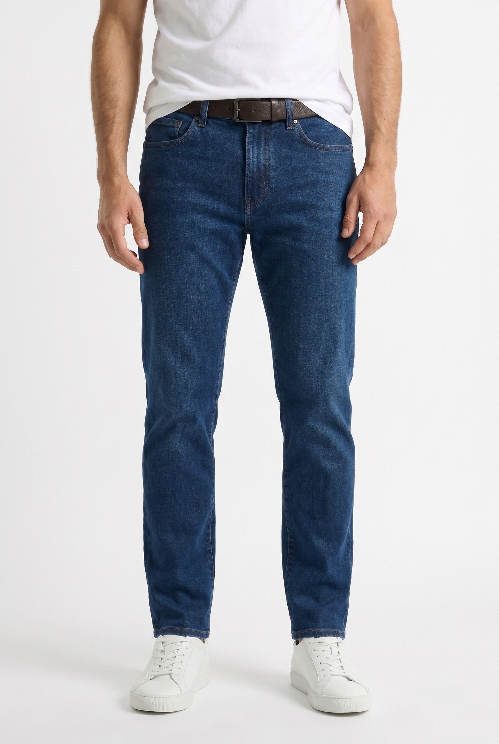 Men's 7-Year Wash Italian Denim Jeans | Blackstone London