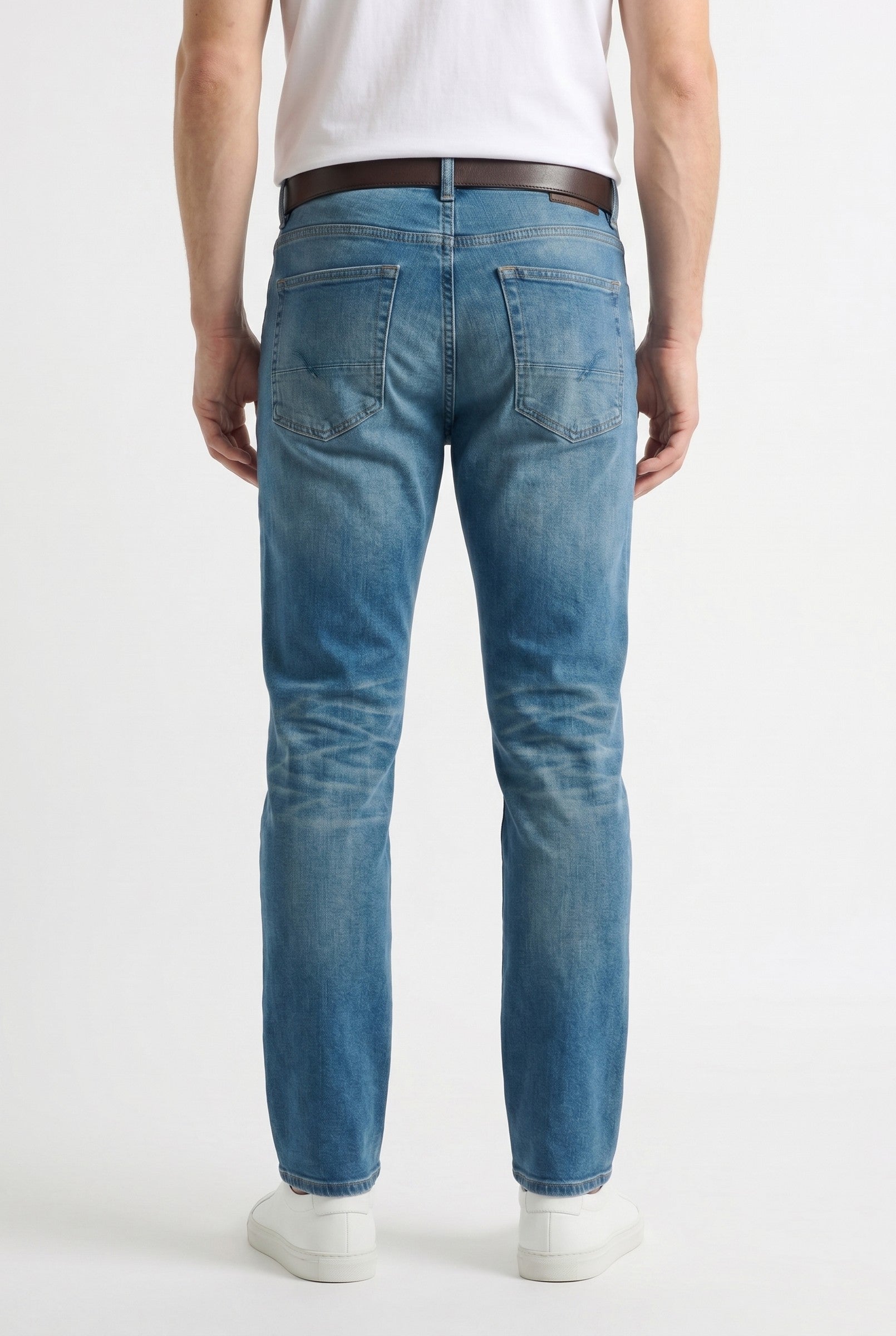 Men's 7-Year Wash Italian Denim Jeans | Blackstone London