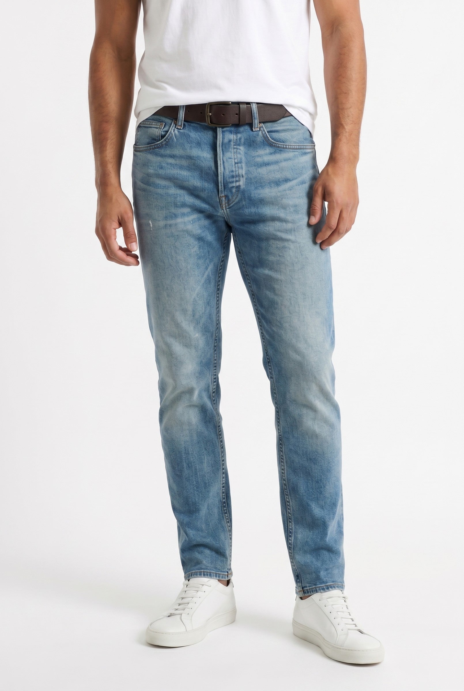 Men's 7-Year Wash Italian Denim Jeans | Blackstone London