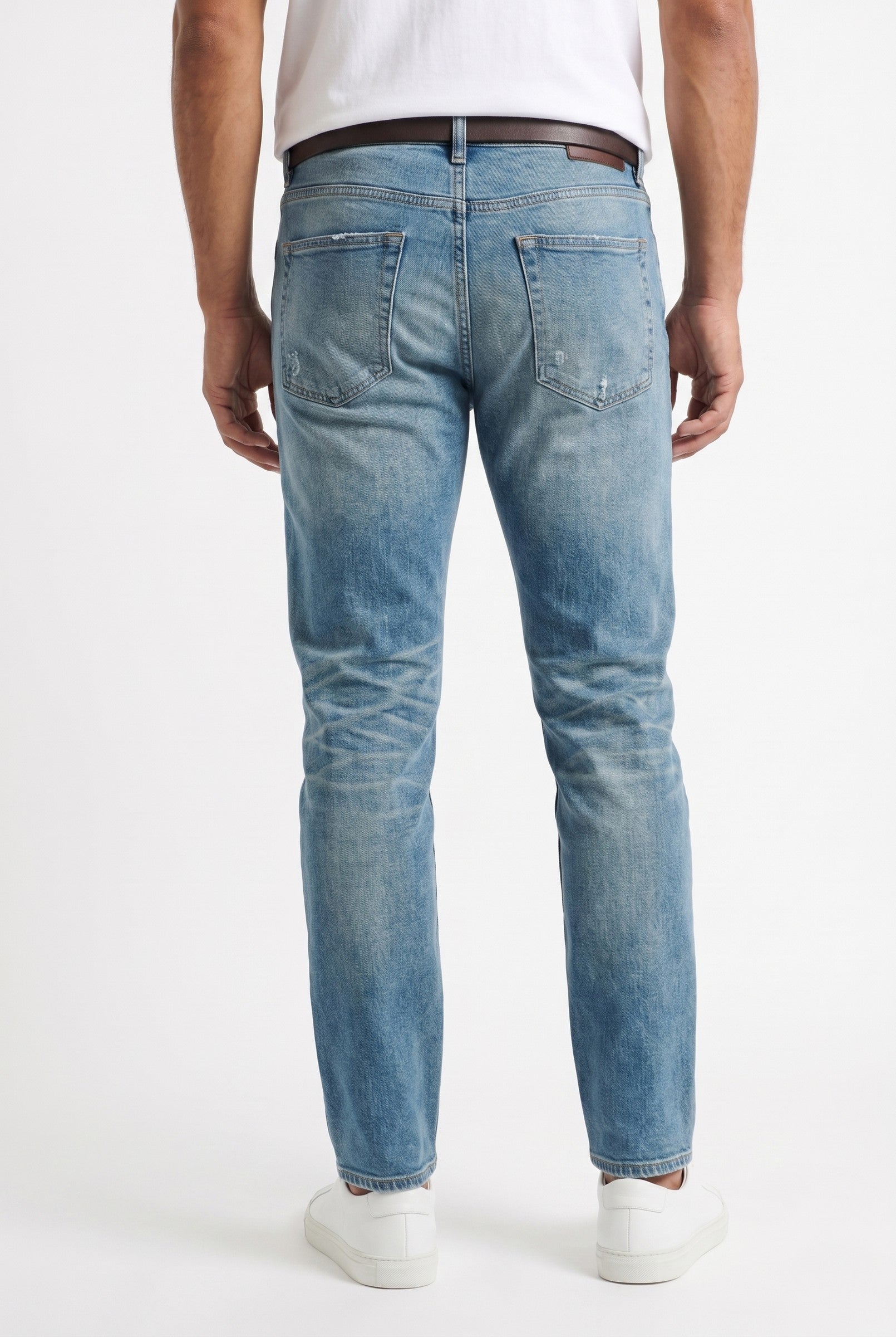 Men's 7-Year Wash Italian Denim Jeans | Blackstone London