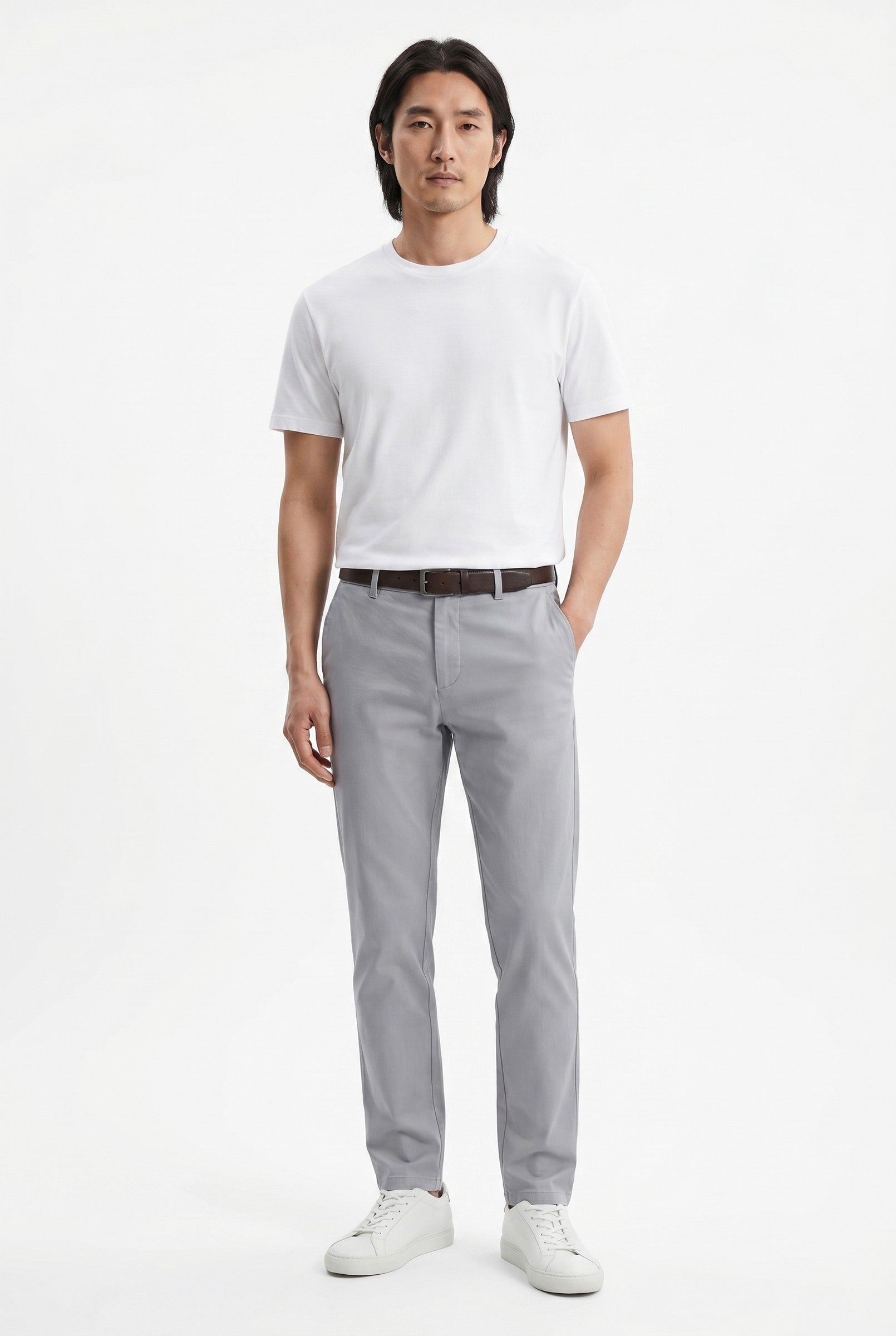 Men's Slim Fit Tailored Chino Trousers | Blackstone London