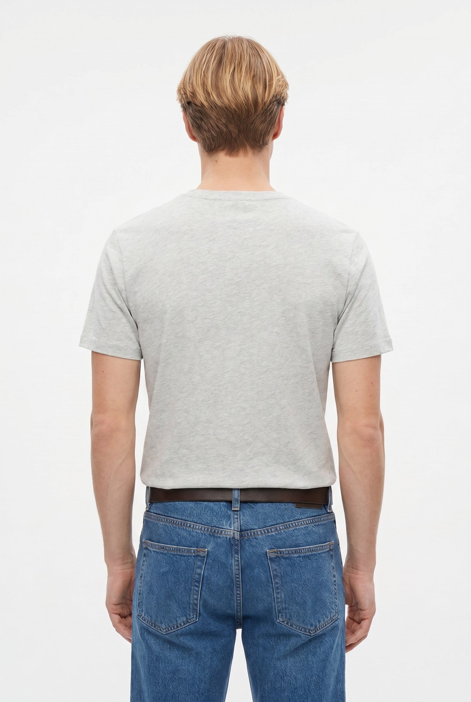 Men's Midweight Cotton Crew Neck T-Shirt | Blackstone London