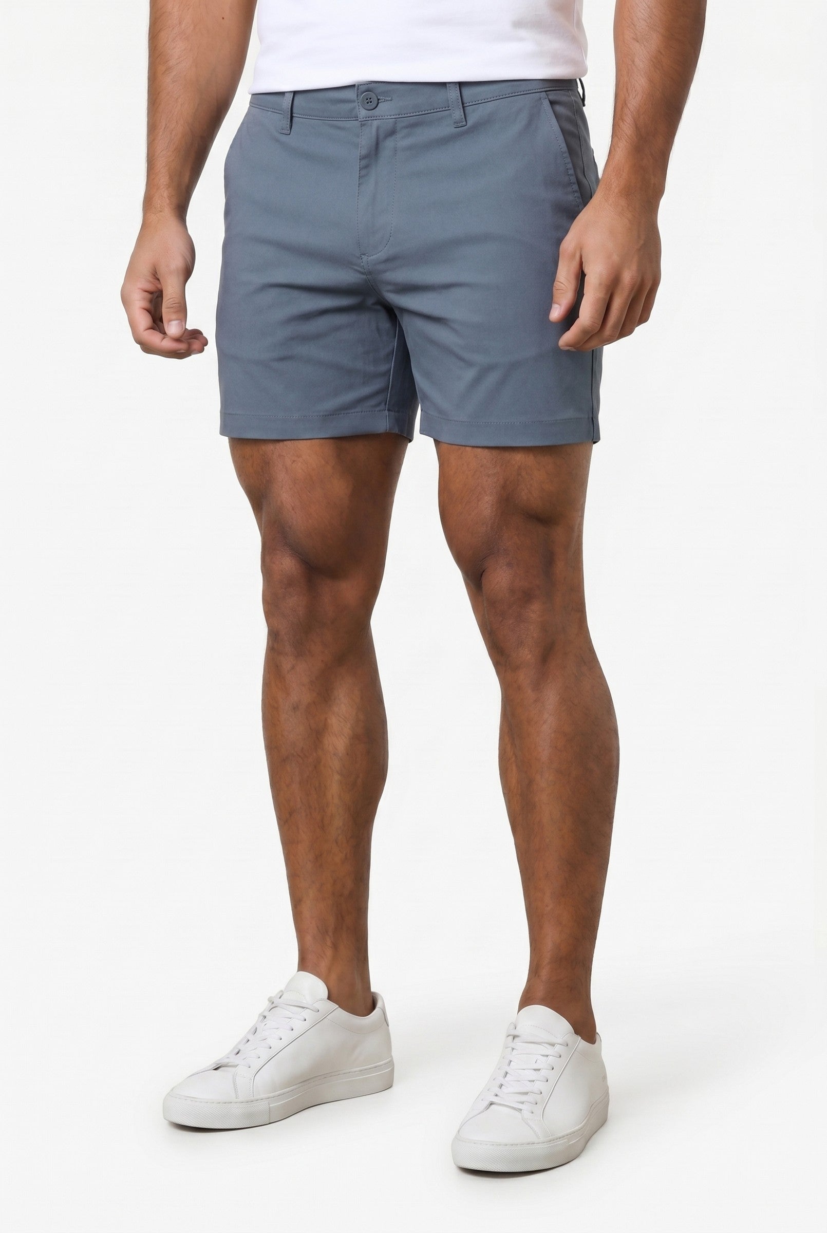 Men's Muscle Fit Chino Shorts | Blackstone London