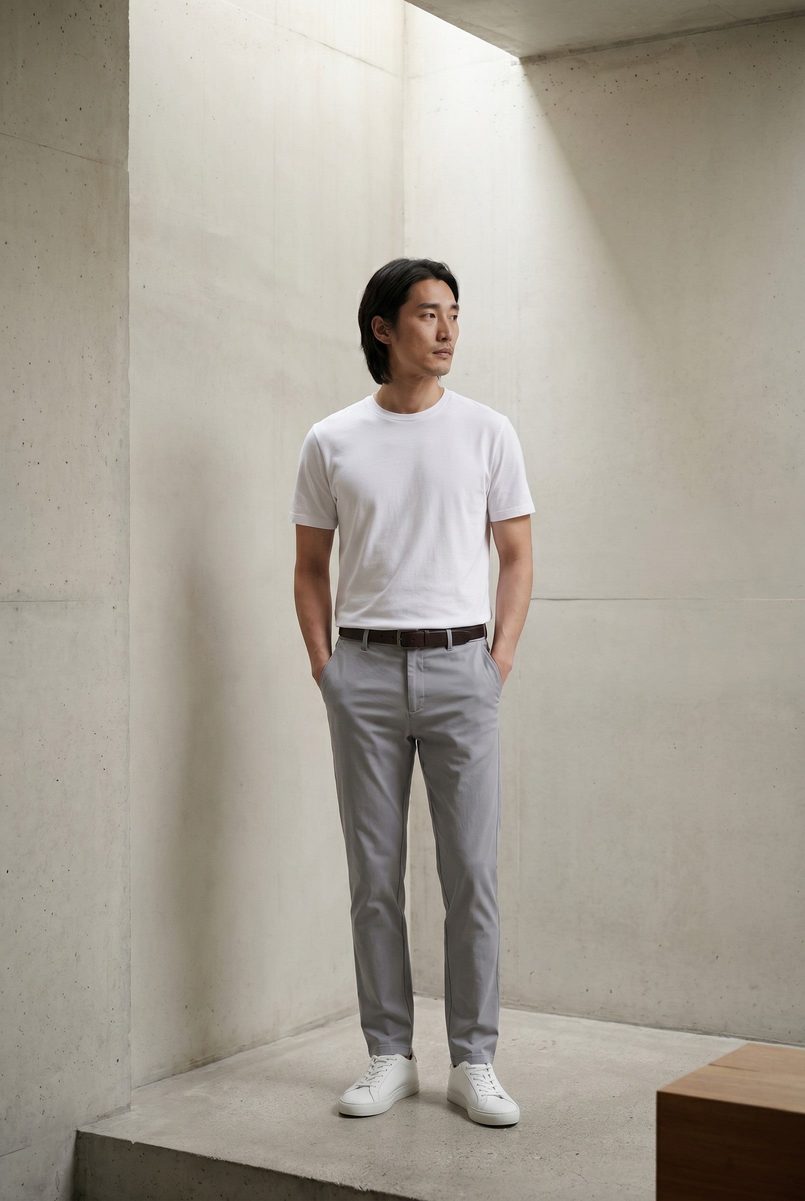Men's Slim Fit Tailored Chino Trousers | Blackstone London