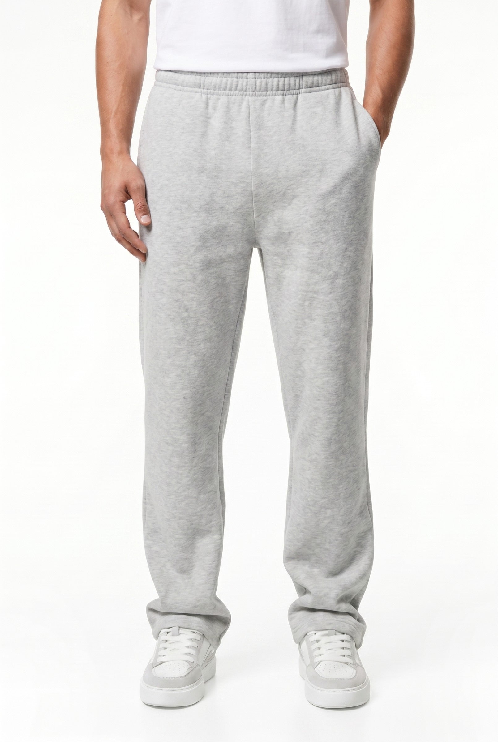 Men's Relaxed Fit Open Hem Joggers | Blackstone London
