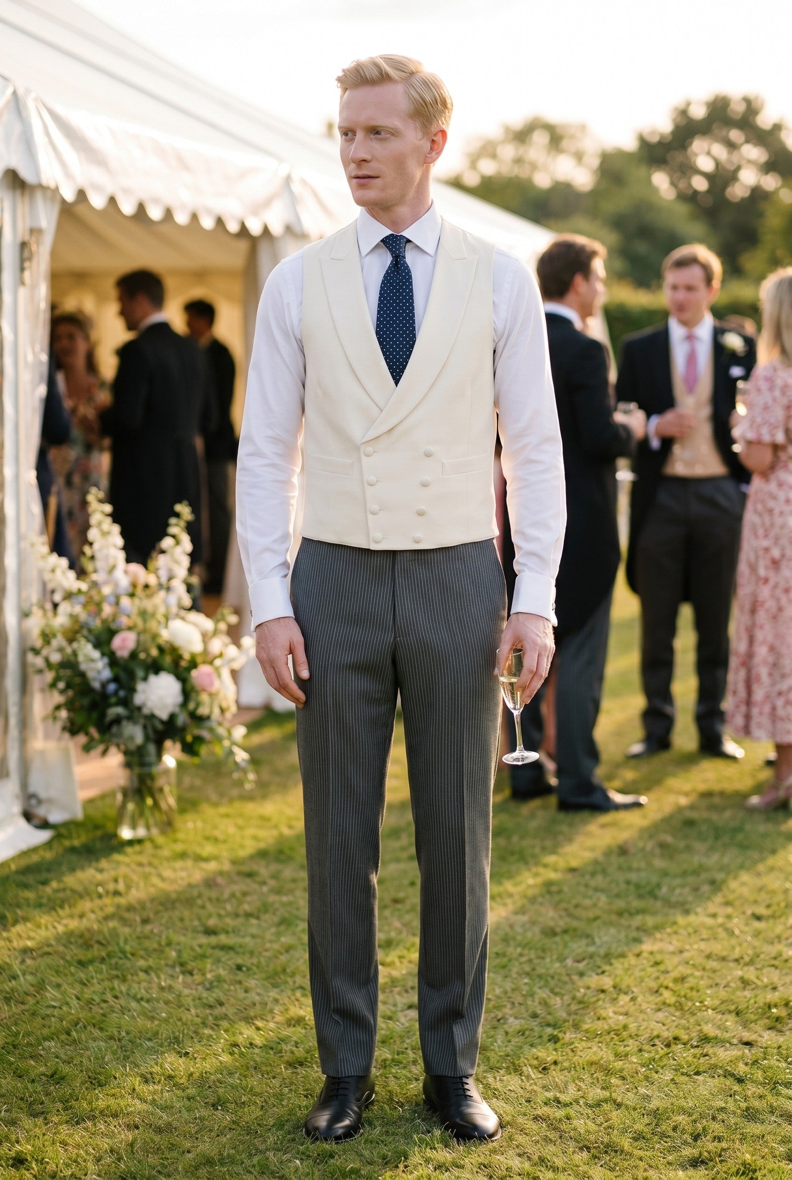 Men's Single Breasted Morning Waistcoat | Blackstone London