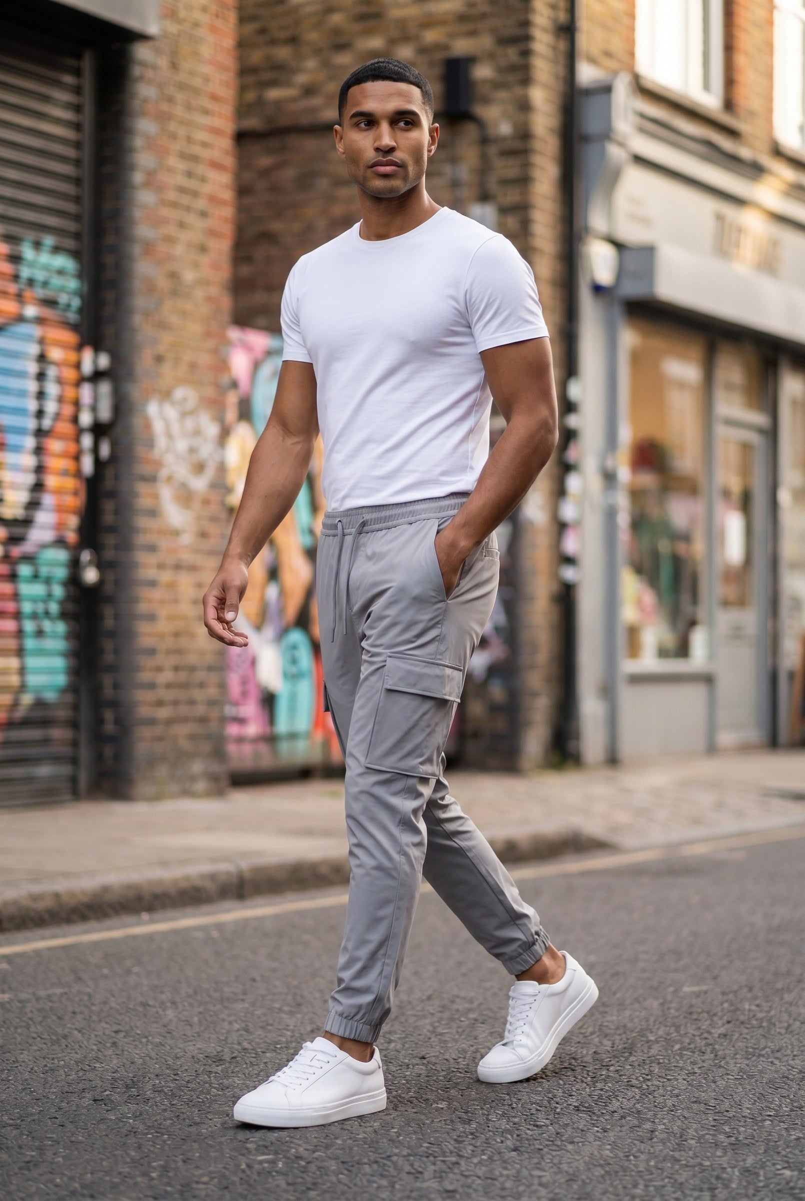 Men's Smart Utility Cargo Pants | Blackstone London