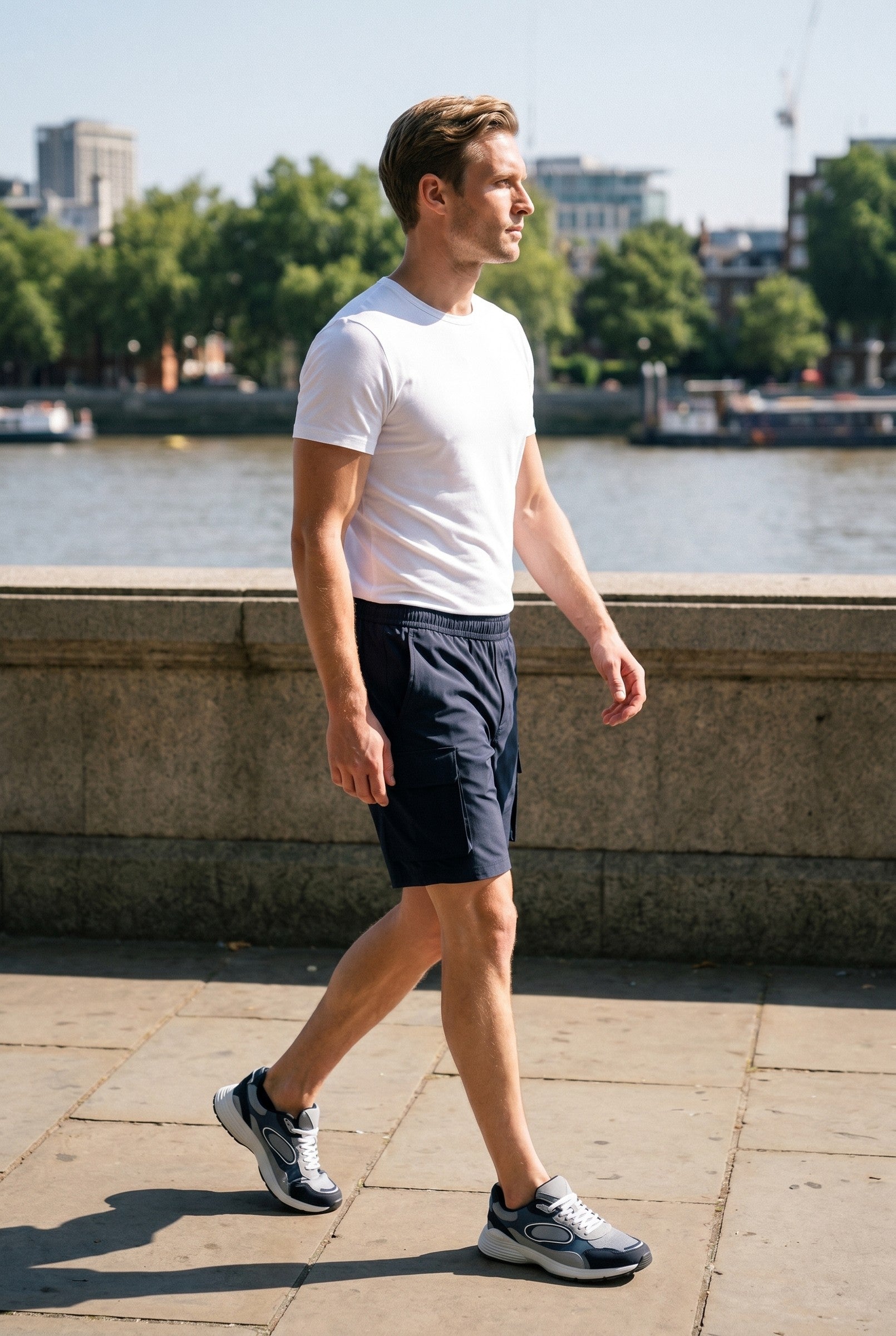 Men's Utility Cargo Shorts | Blackstone London