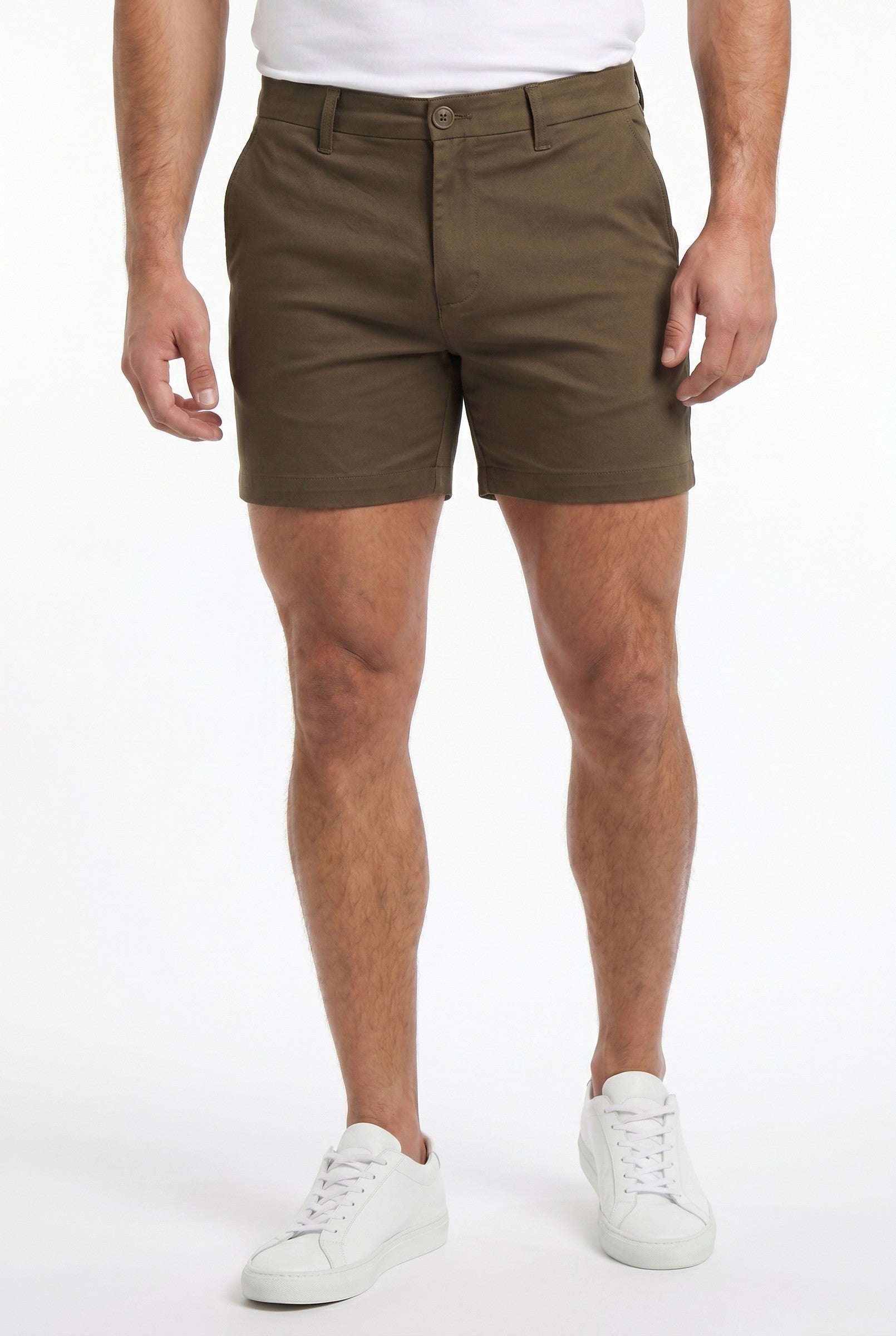 Men's Muscle Fit Chino Shorts | Blackstone London
