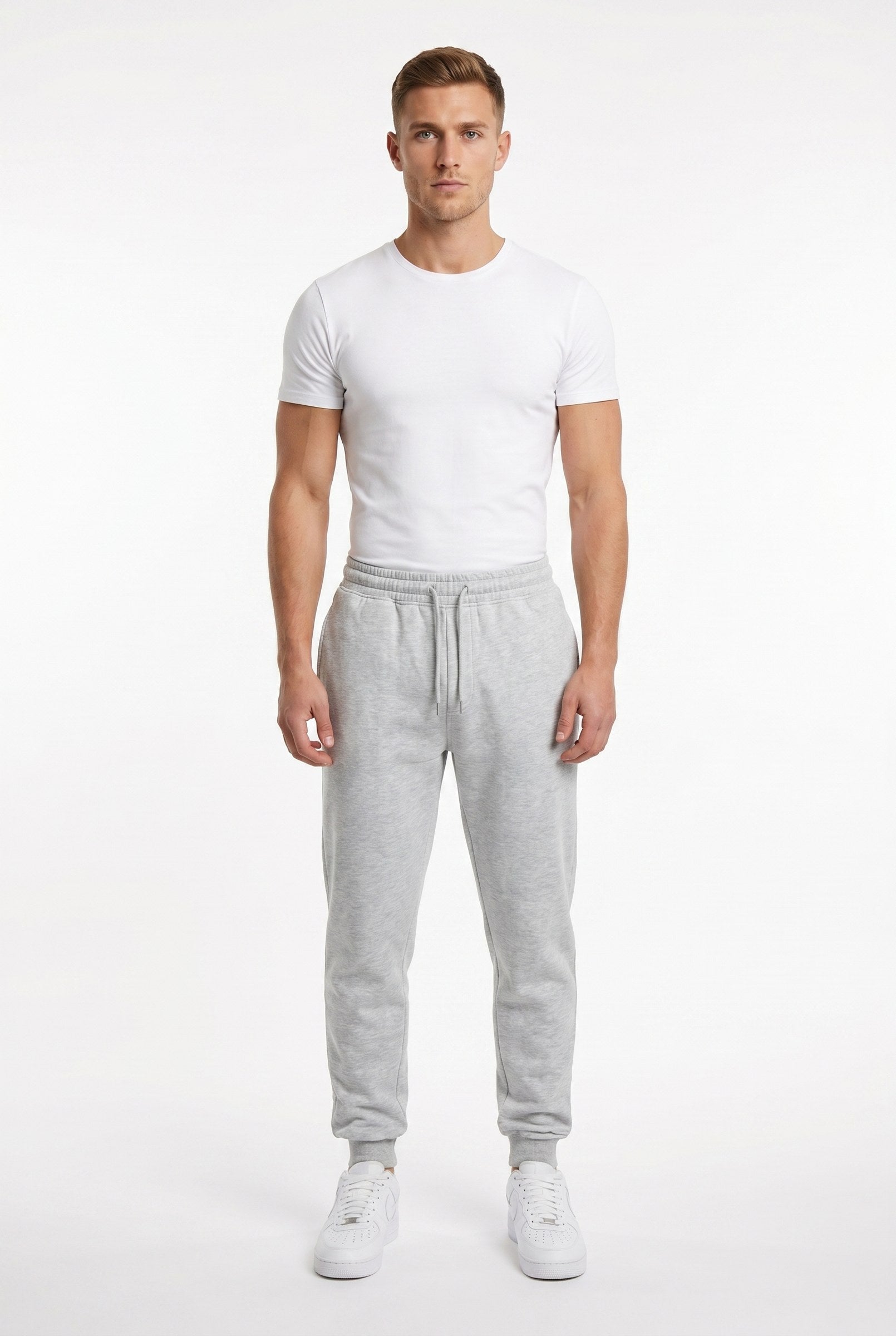 Men's Aventus Fleece Tapered Joggers | Blackstone London
