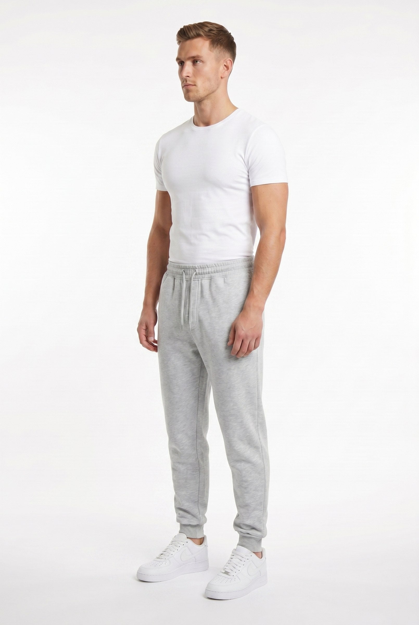 Men's Aventus Fleece Tapered Joggers | Blackstone London