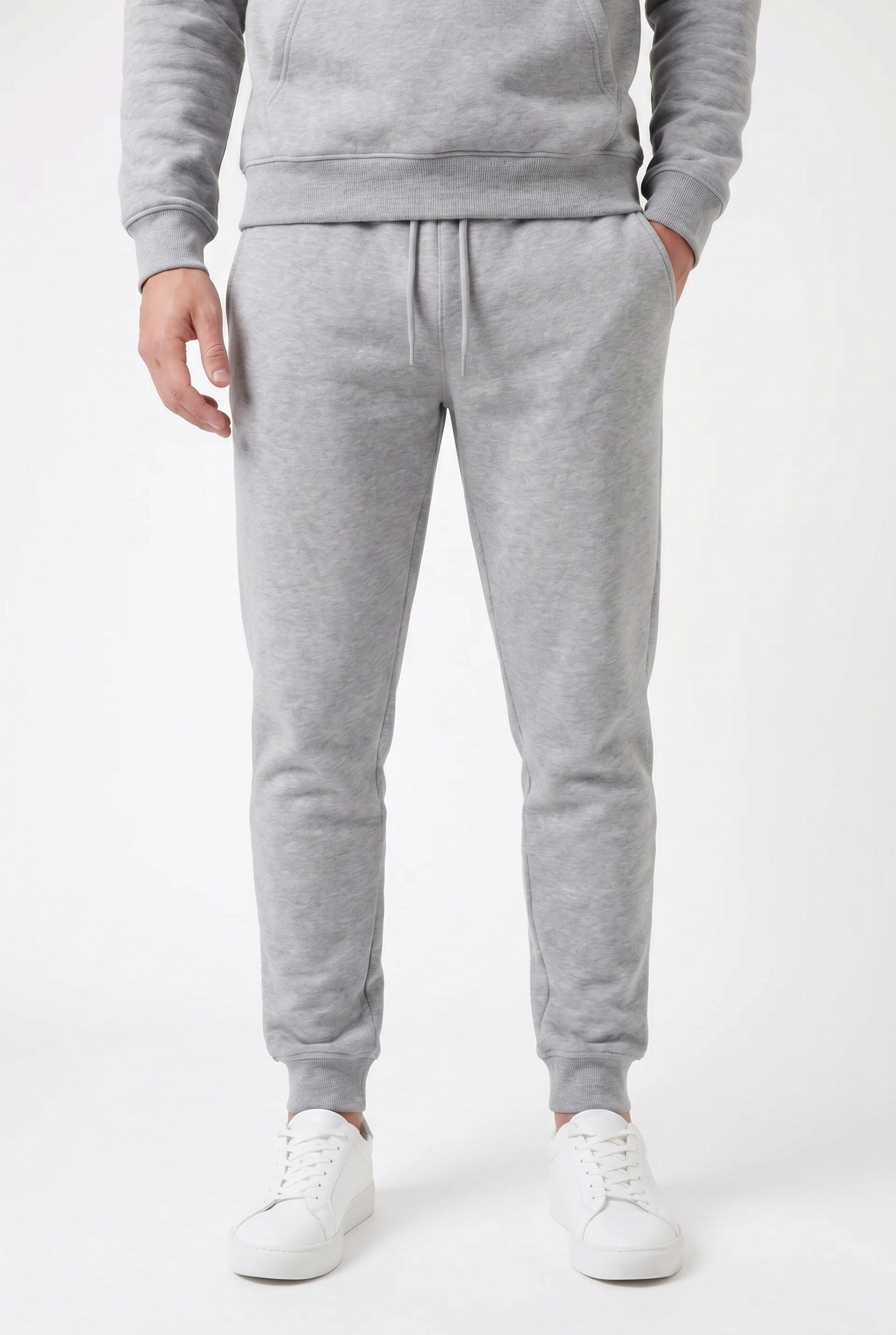 Men's Fundamental Fleece Tapered Joggers | Blackstone London