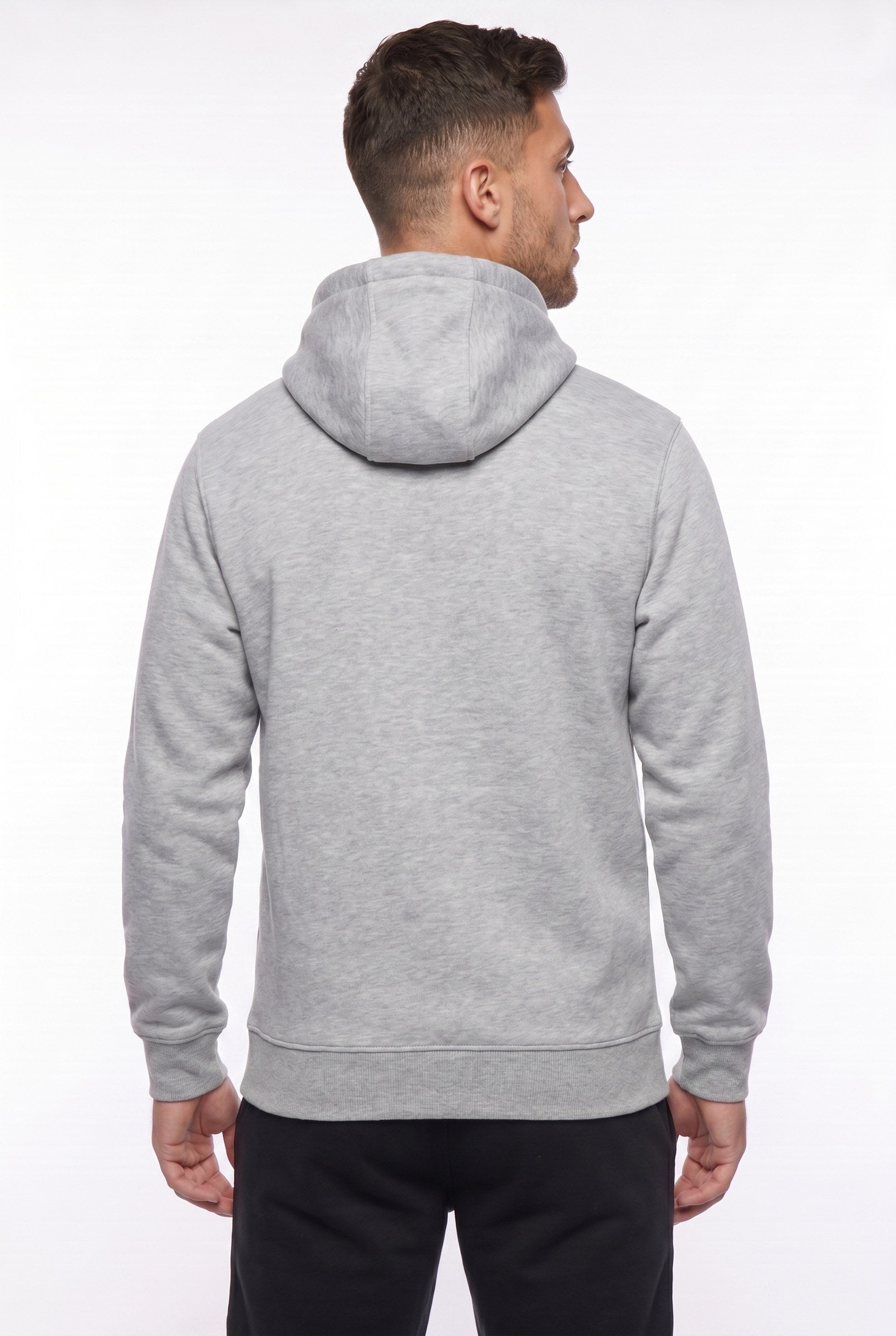 Men's Fundamental Fleece Pullover Hoodie | Blackstone London