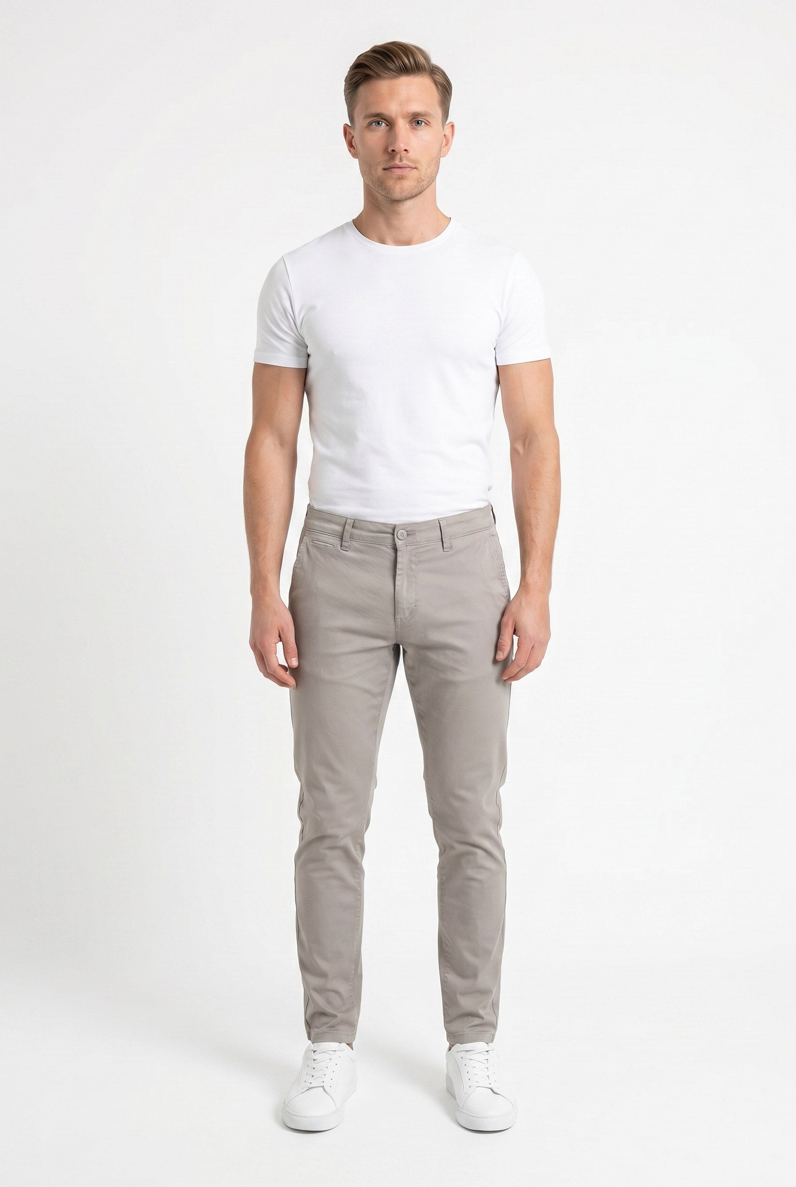 Men's Capo Stretch Chino Pants | Blackstone London