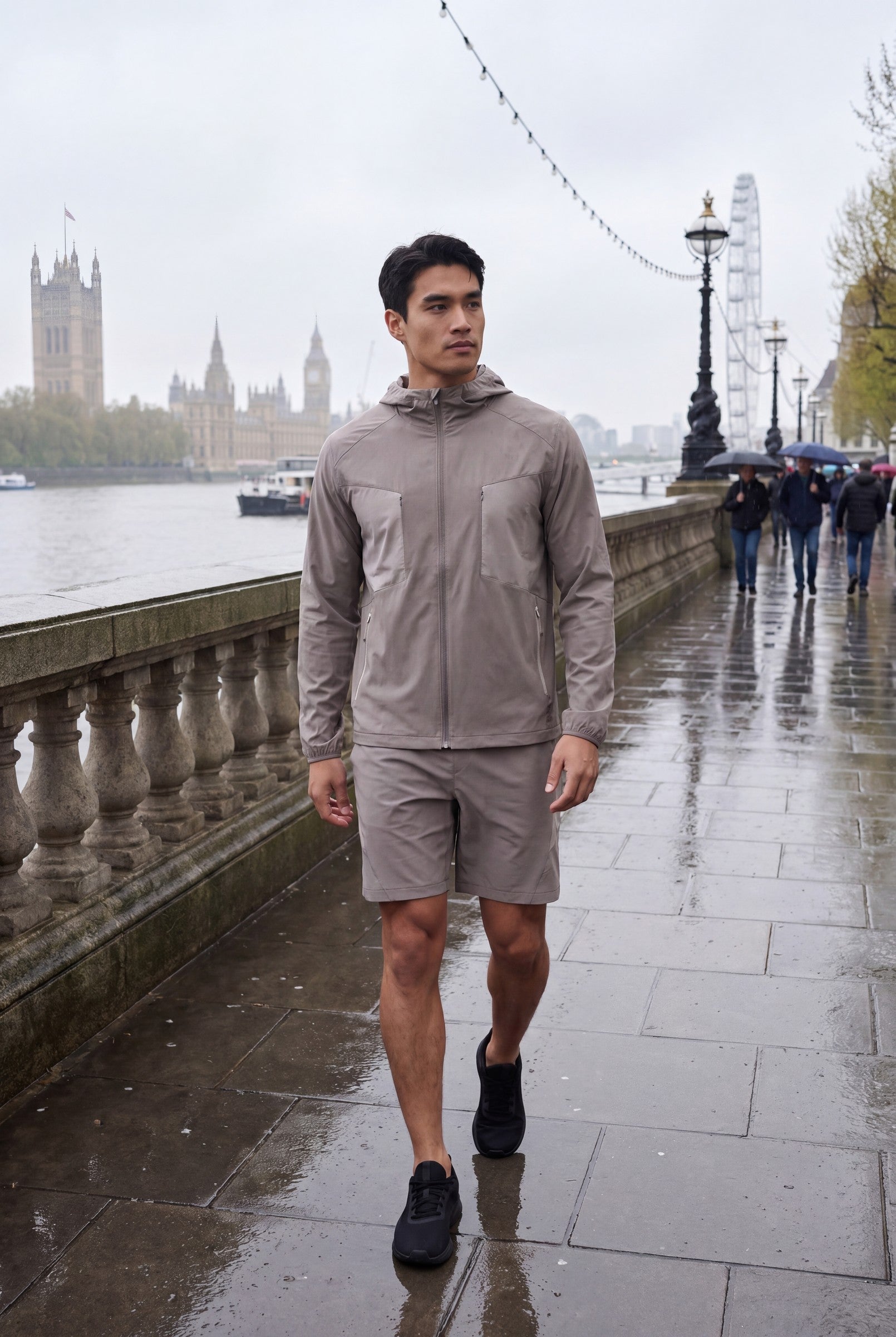 Men's Windbreaker Shorts | Blackstone London