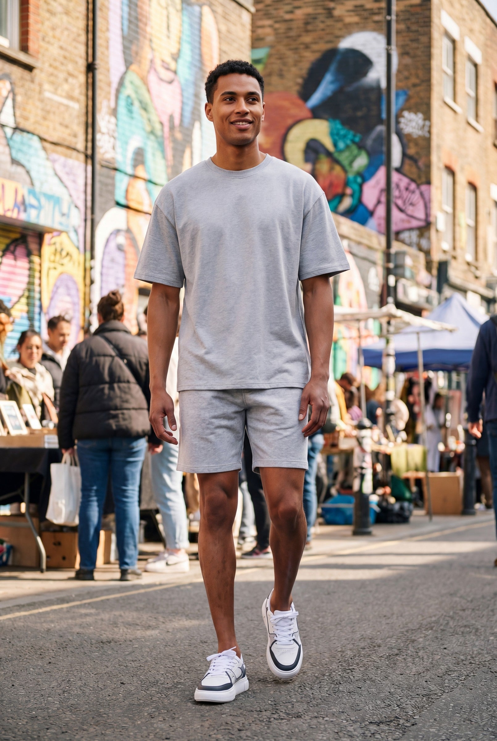 Men's Relaxed Knit Shorts | Blackstone London