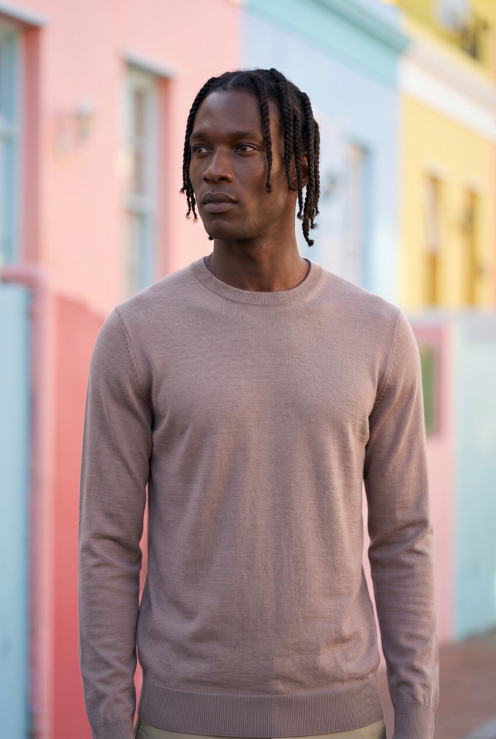 Men's Crew Neck Knit Sweater | Blackstone London
