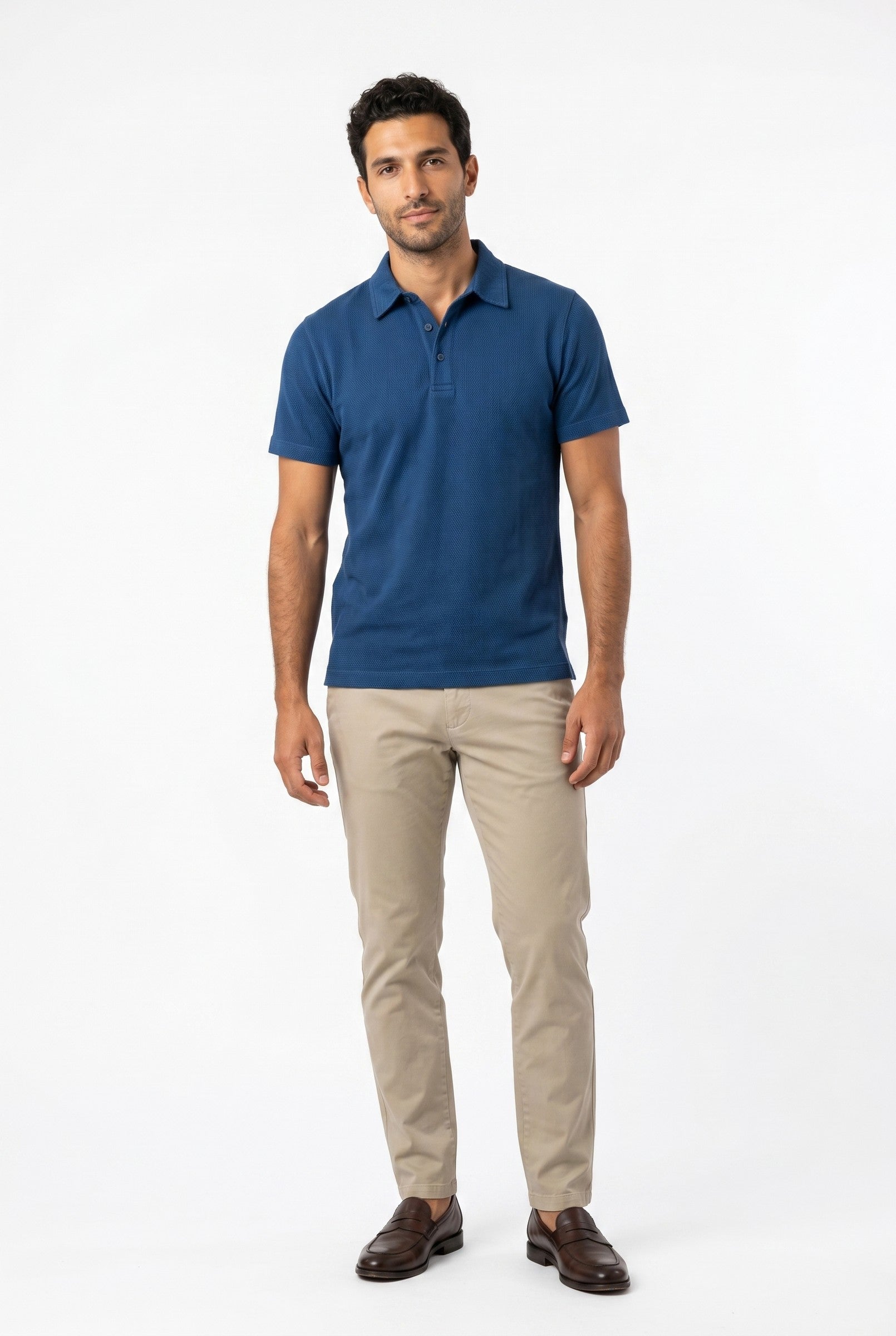 Men's Cotton Riviera Polo Shirt | Blackstone London