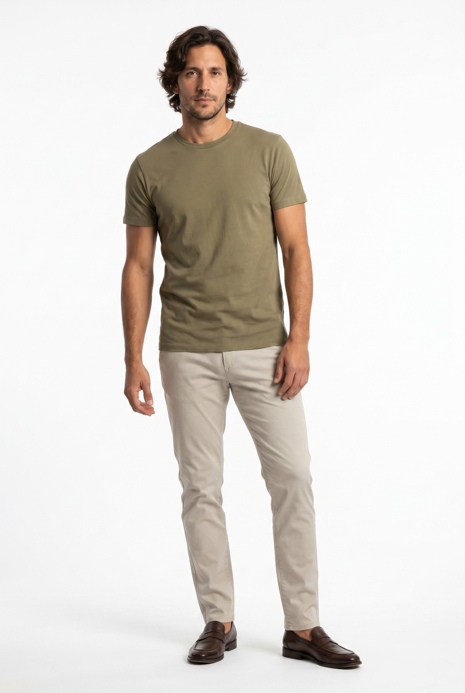 Men's Riviera Crew Neck T-Shirt | Blackstone London