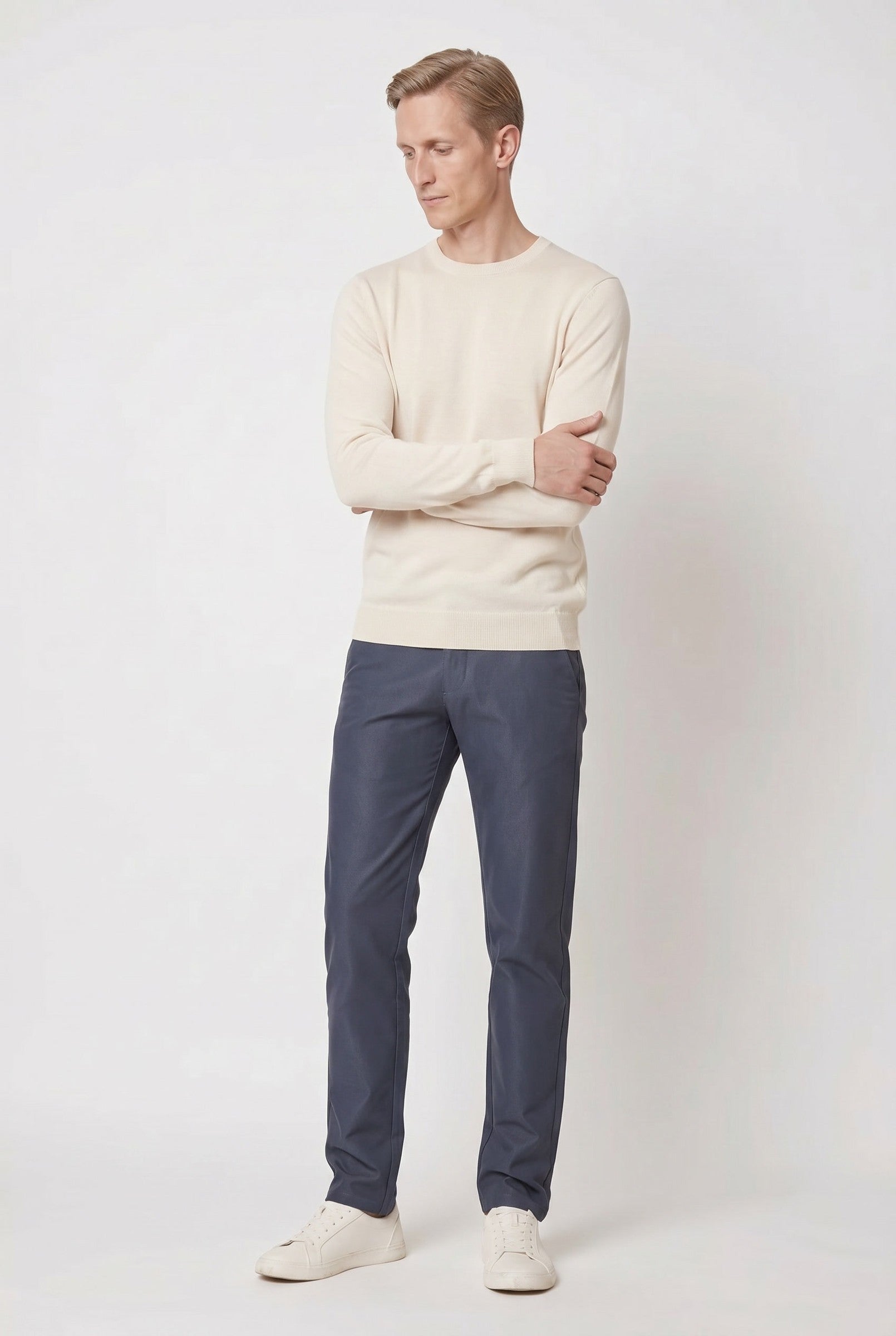 Men's Slim Tailored Chinos | Blackstone London