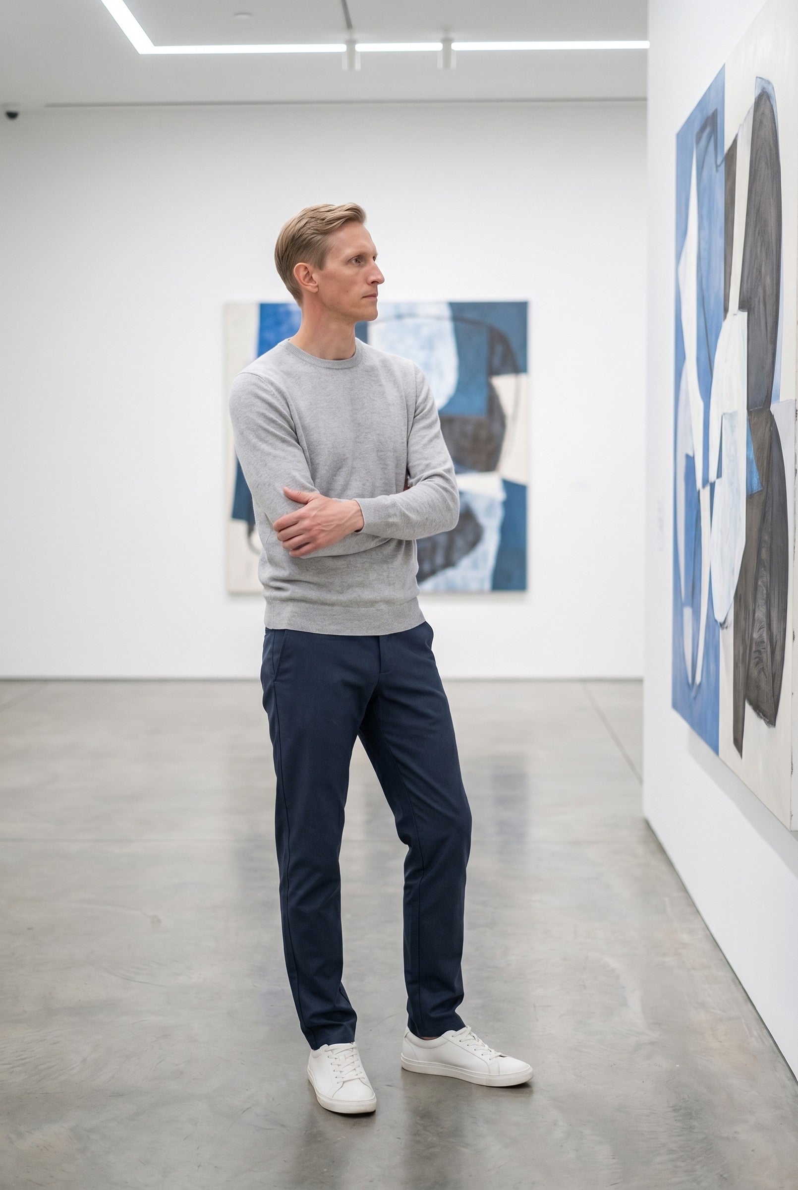 Men's Slim Tailored Chinos | Blackstone London