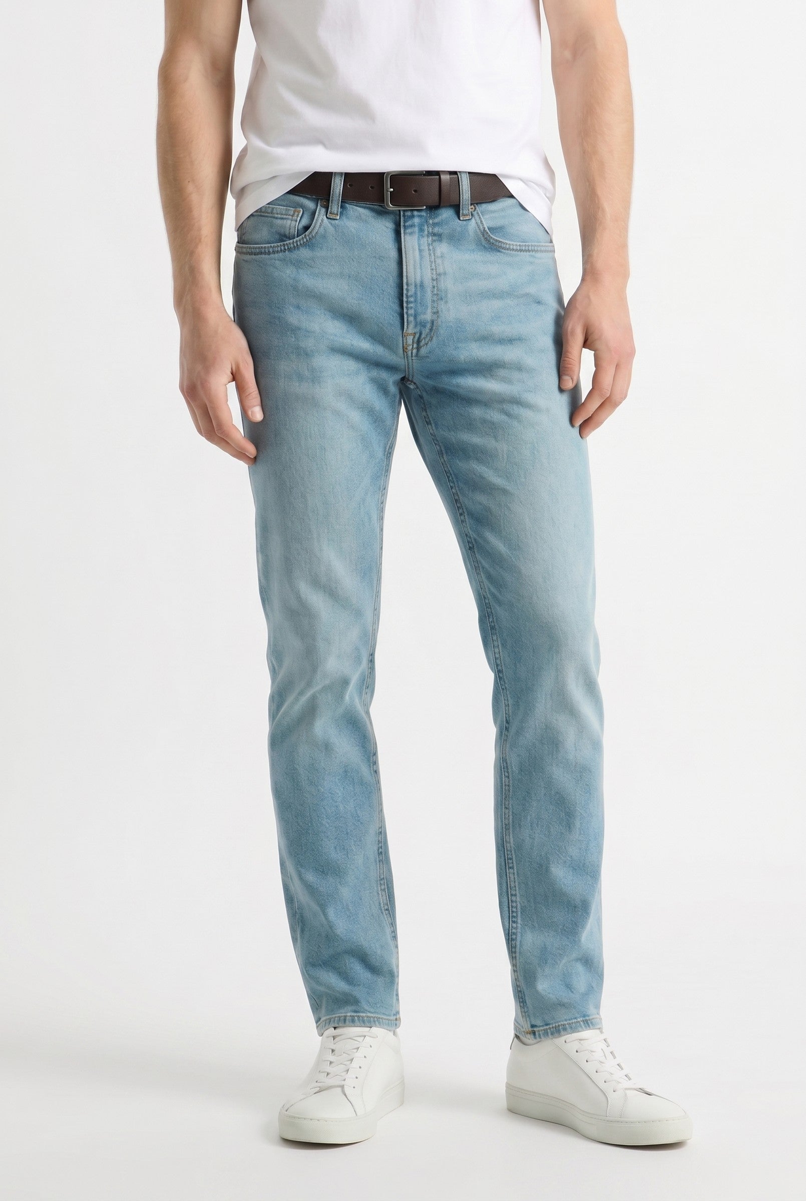 Men's 7-Year Wash Italian Denim Jeans | Blackstone London