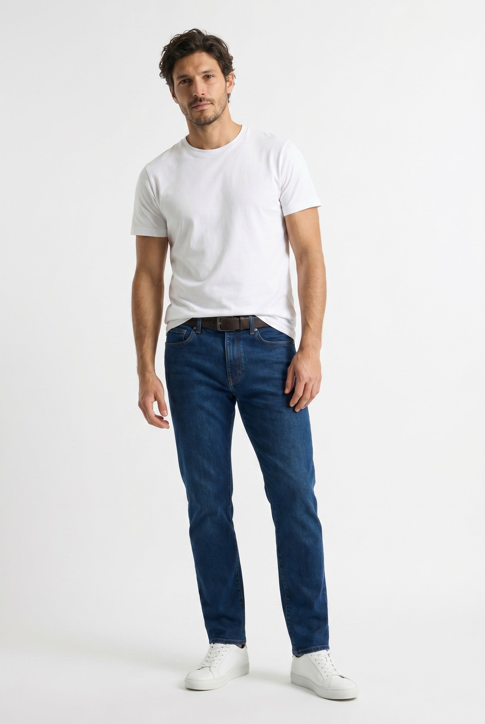 Men's 7-Year Wash Italian Denim Jeans | Blackstone London