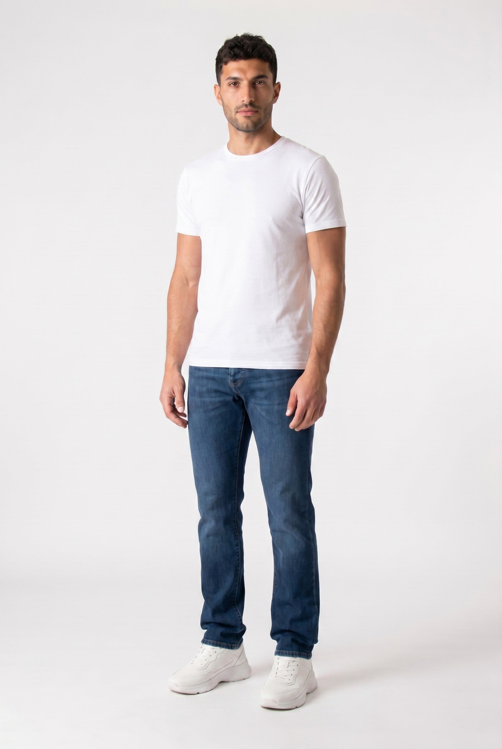 Men's Regular Fit Stretch Jeans | Blackstone London