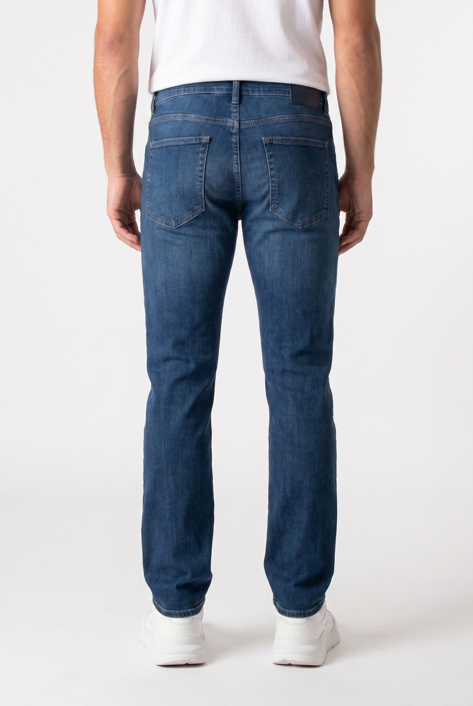 Men's Regular Fit Stretch Jeans | Blackstone London