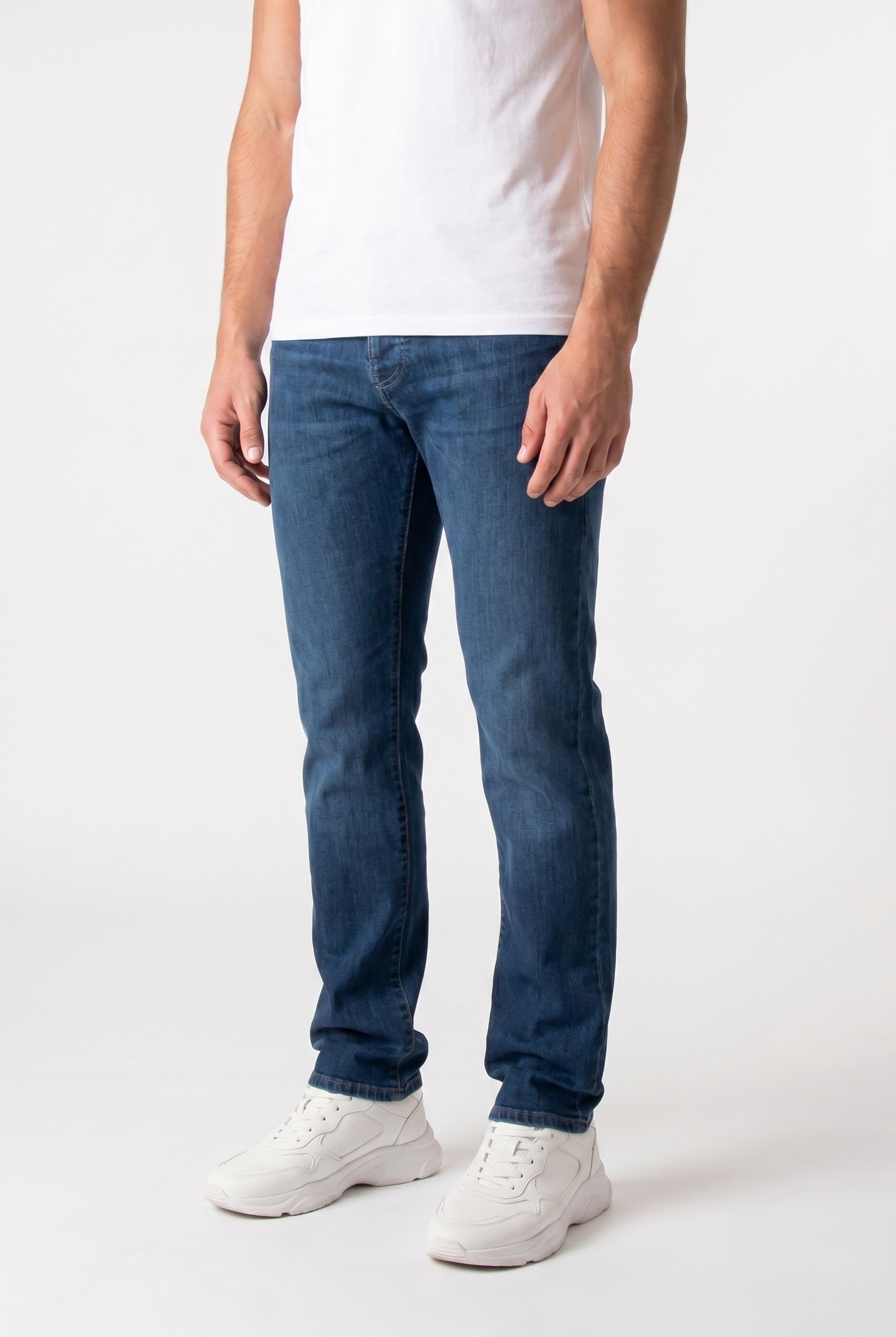 Men's Regular Fit Stretch Jeans | Blackstone London