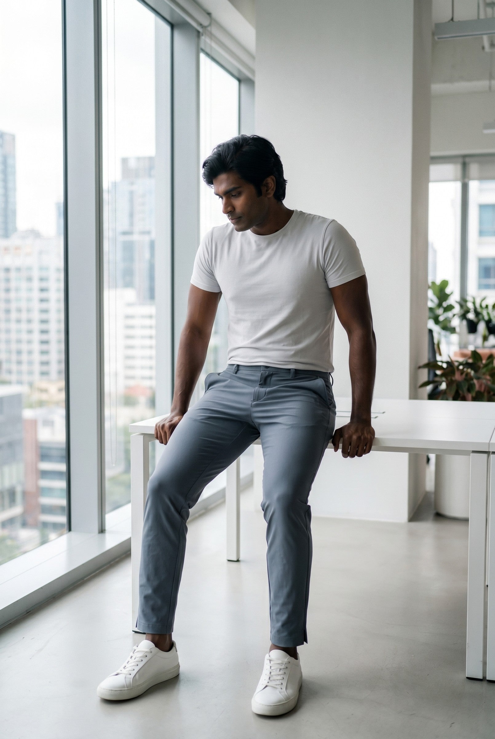 Men's Smart Tech Chino | Blackstone London