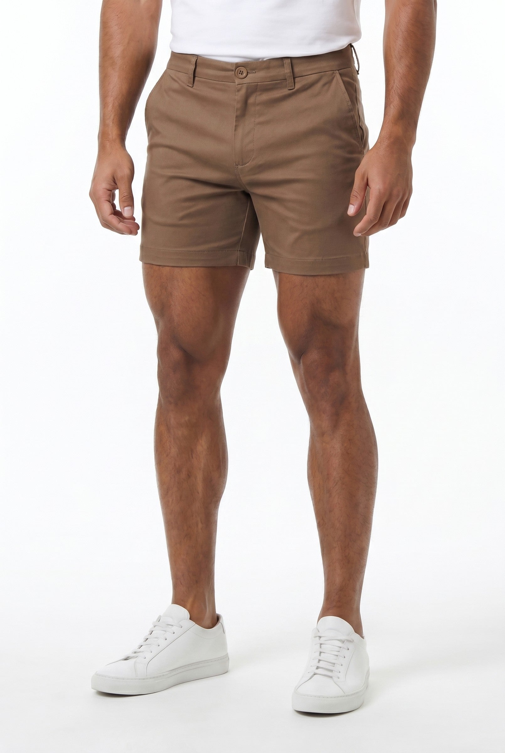 Men's Muscle Fit Chino Shorts | Blackstone London