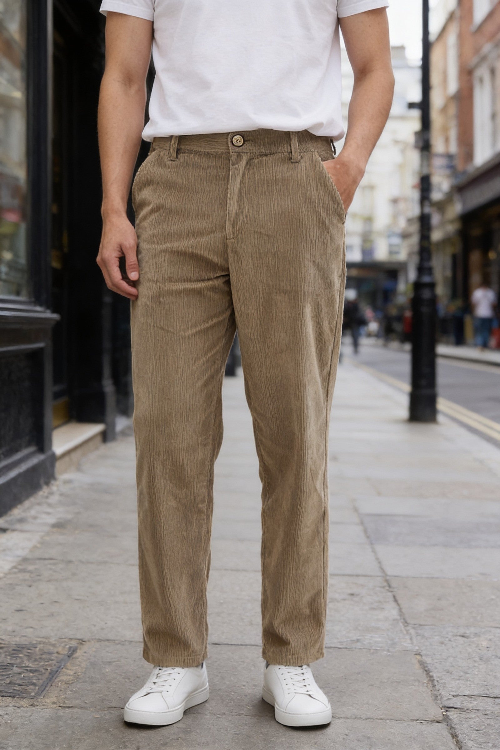 Men's Corduroy Trousers | Blackstone London