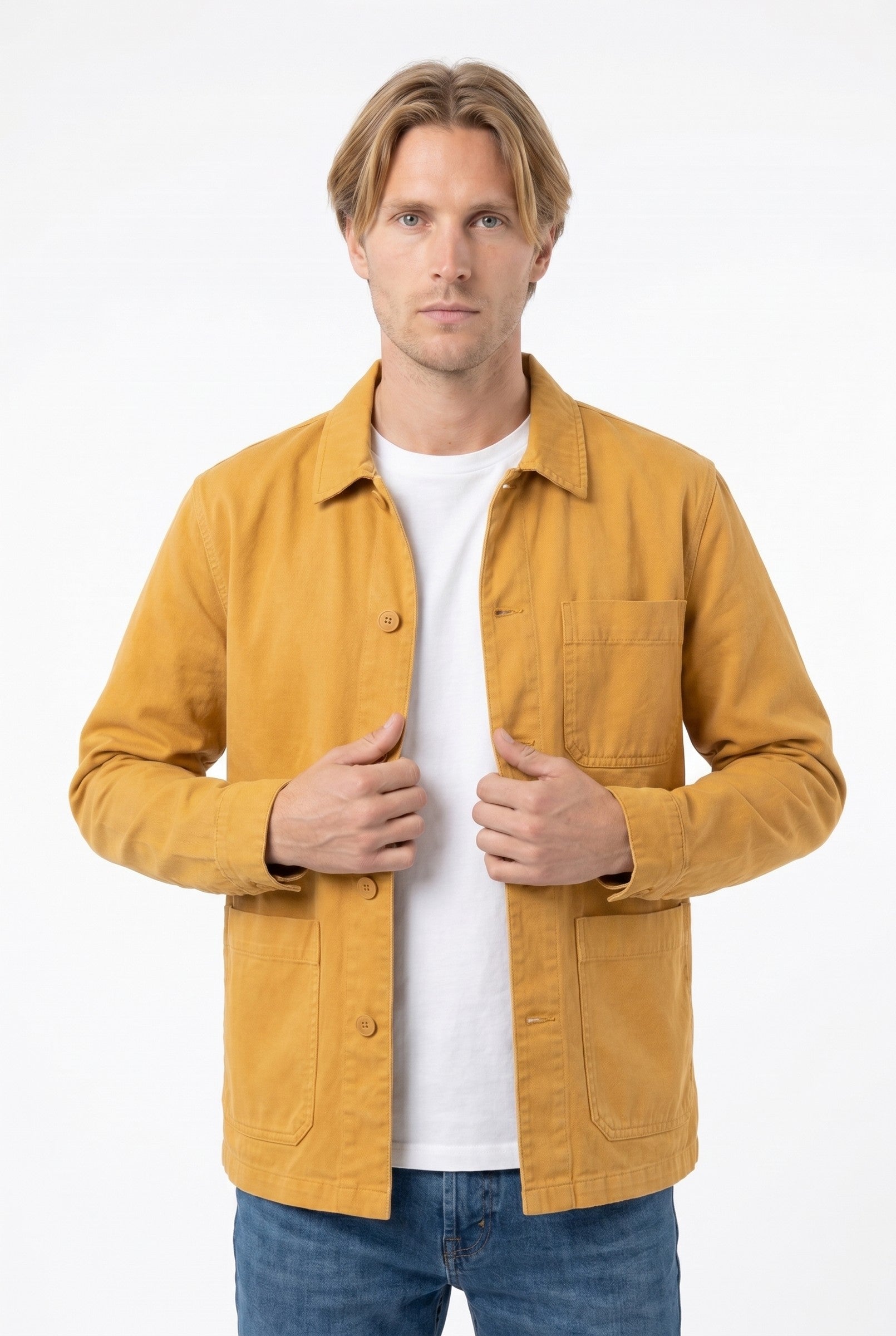 Men's Cotton Work Jacket | Blackstone London